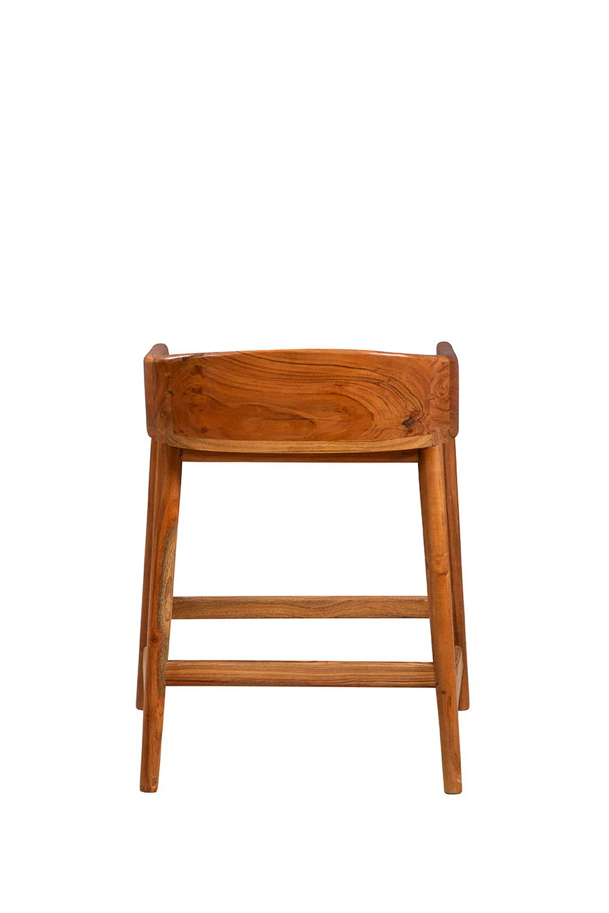 Saddle - Counter Stool - Light Brown - Image 4