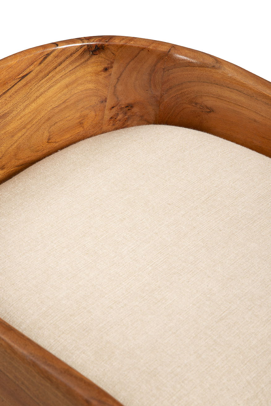Saddle - Counter Stool - Light Brown - Image 6