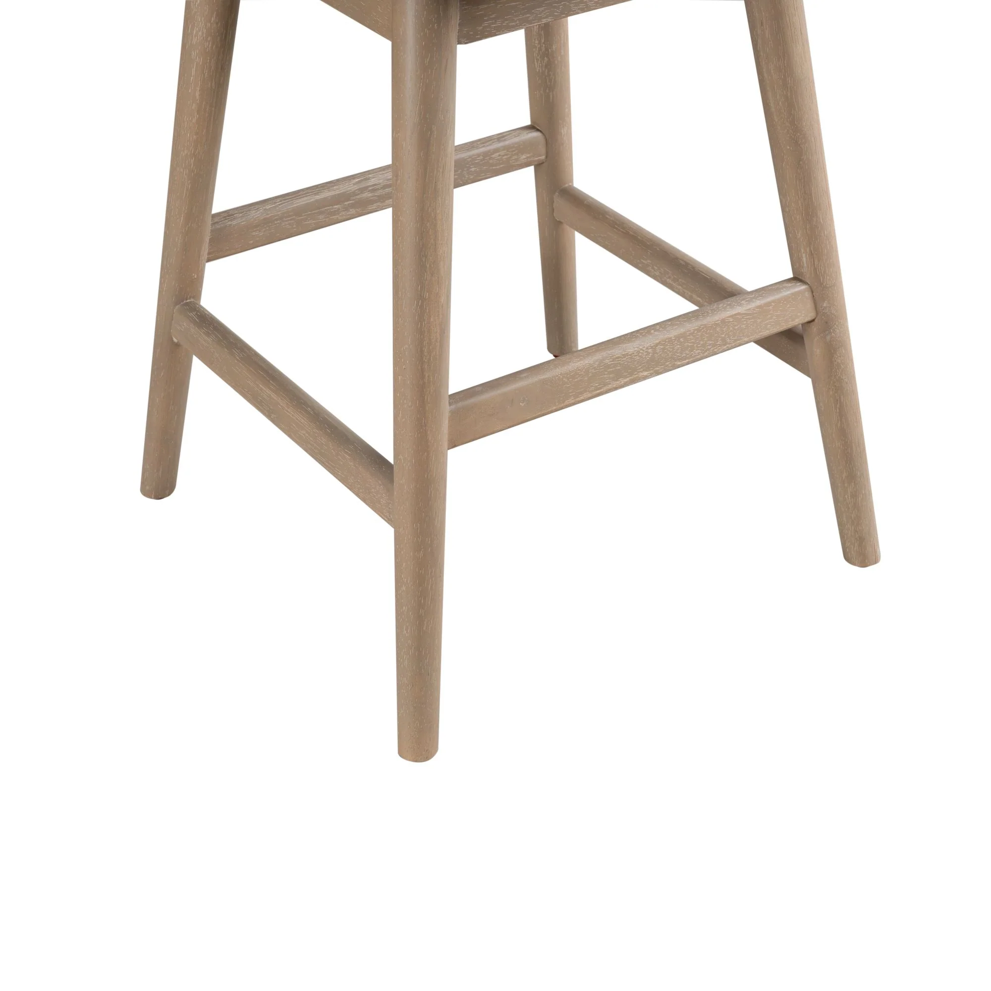 Sadie - Solid Wood Upholstered 26" Counter Height Swivel Barstool - Image 27