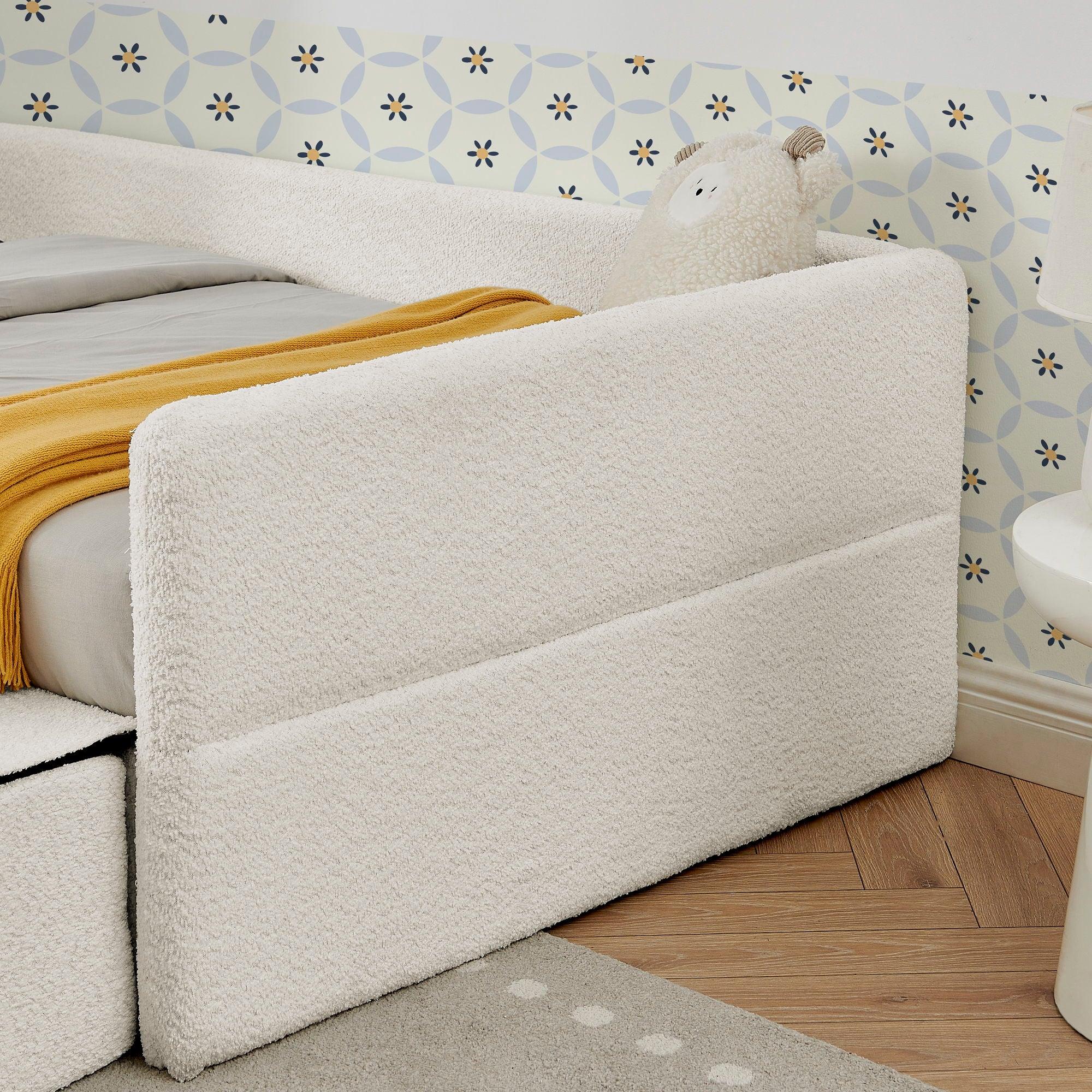 Safe Kids Bed With Guardrails And Storage - Image 6