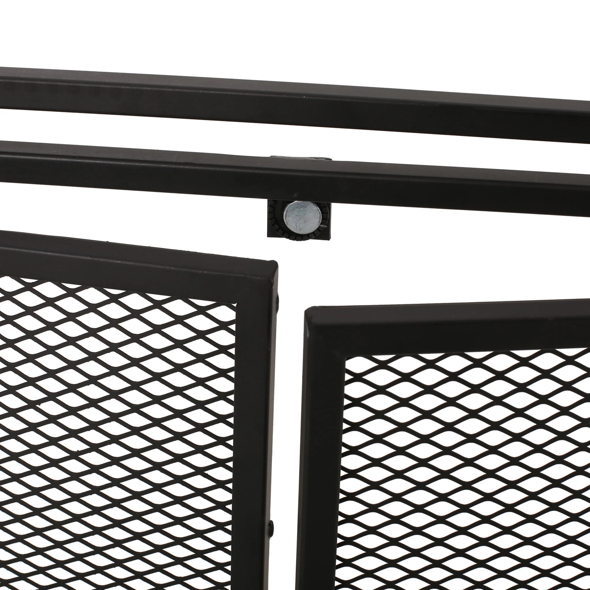 Samantha - Iron Fireplace Screen 2 Door Design - Image 12