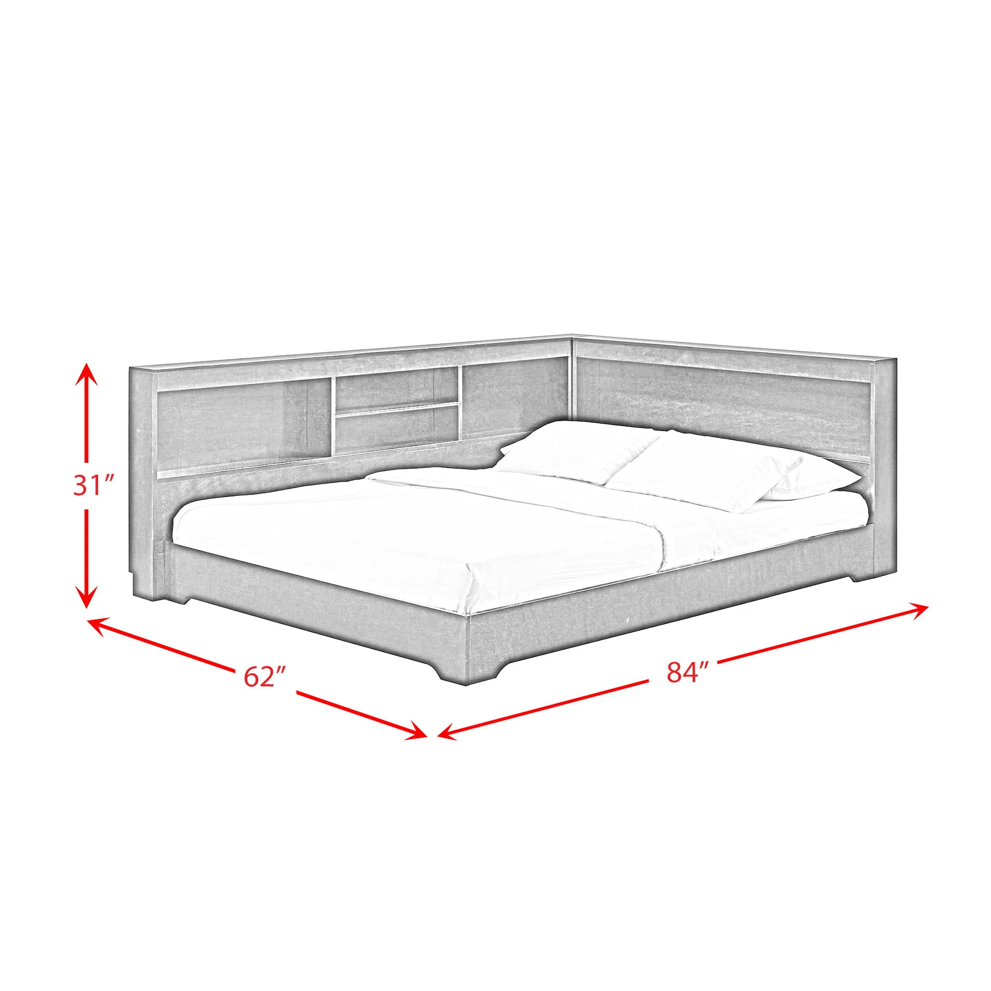 Sami - Corner Bed - Image 9