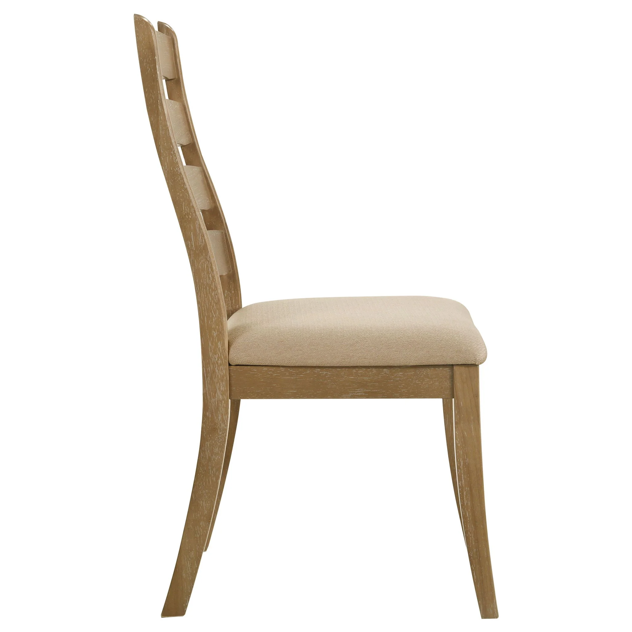 Sammy - Dining Side Chair (Set of 2) - Brown / Beige - Image 6