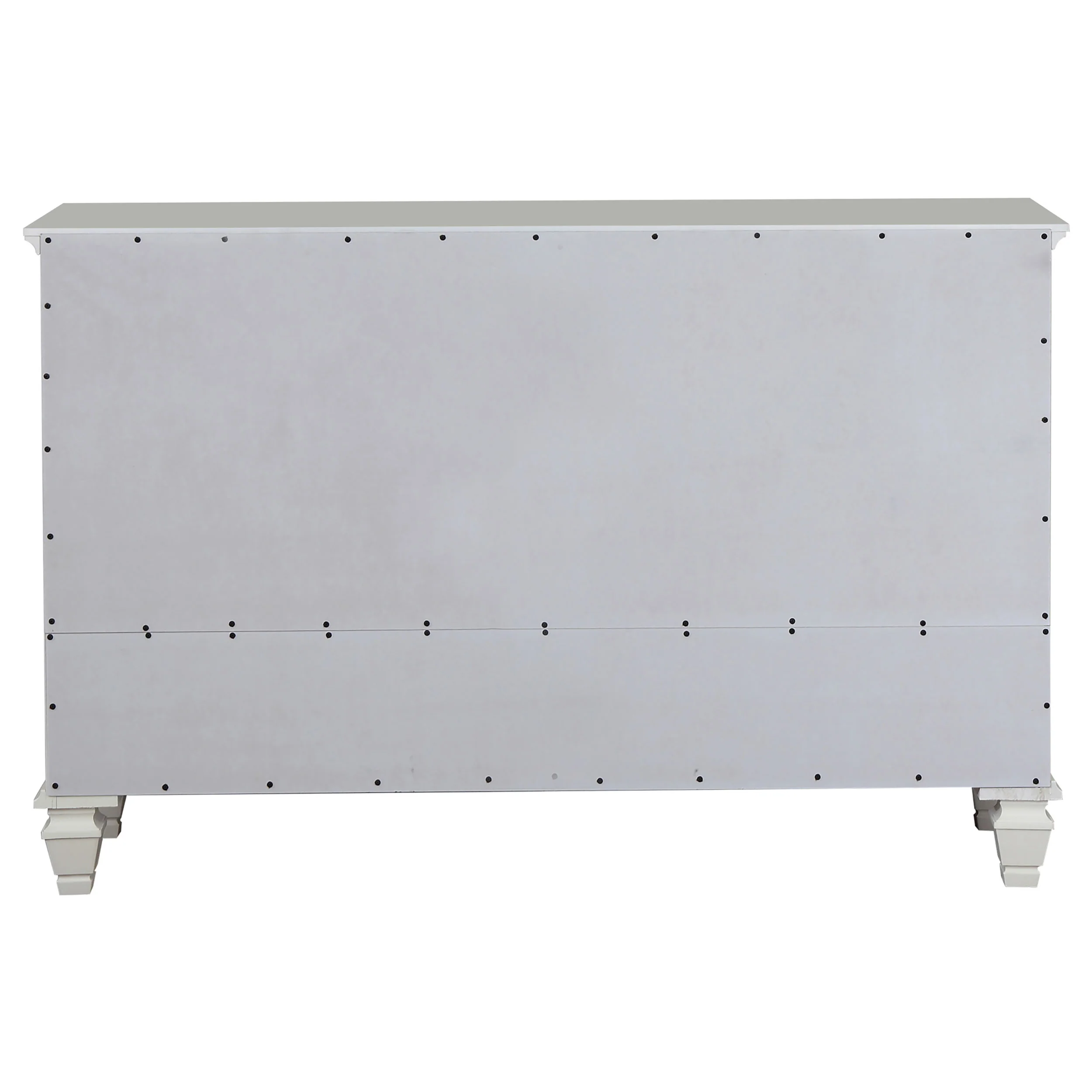 Sandy Beach 11-Drawer Dresser in Cream White - Image 10