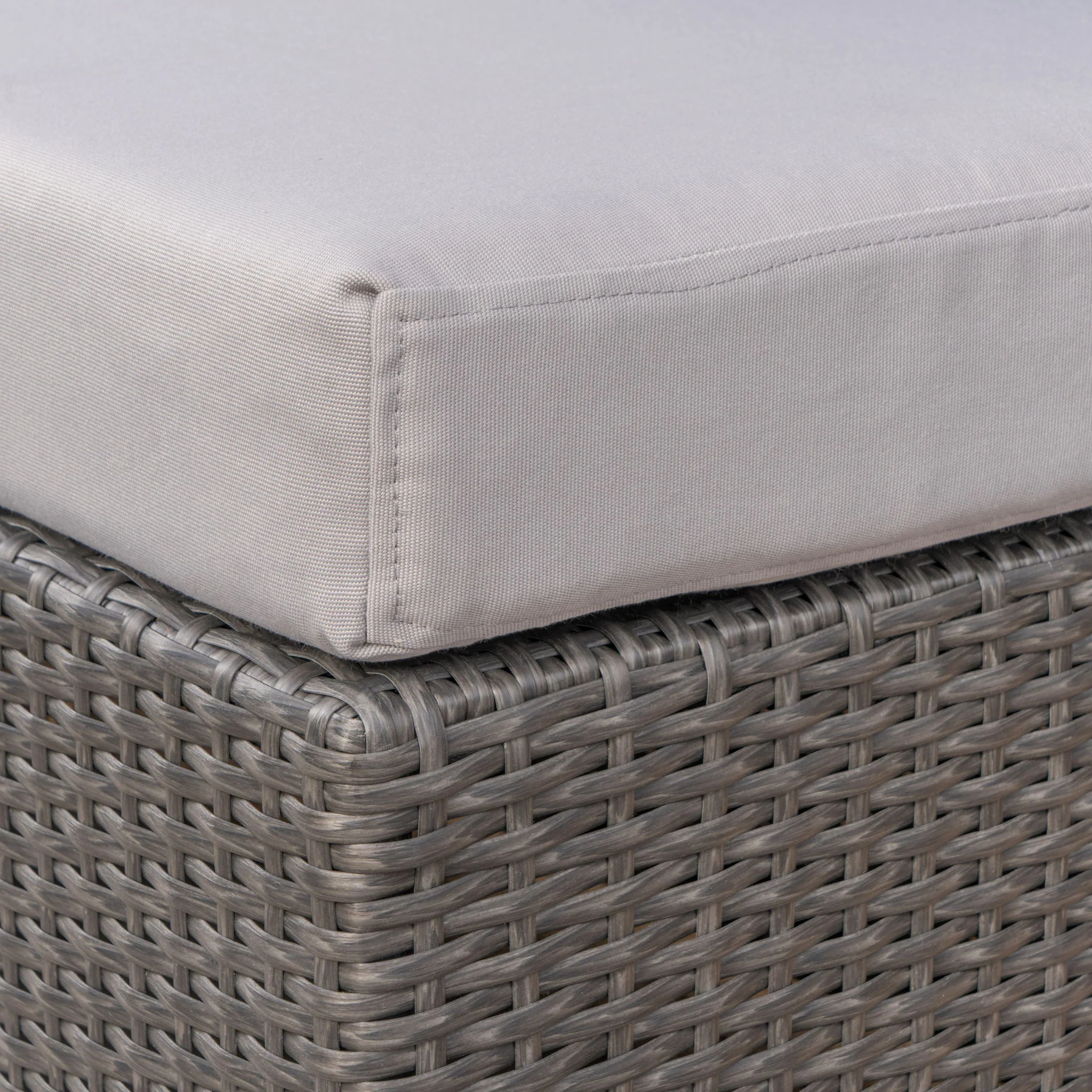 Santa Rosa - Outdoor Lounge Ottoman - Image 2