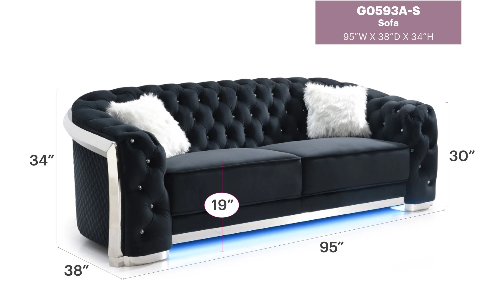 Sapphire - Sofa - Image 7