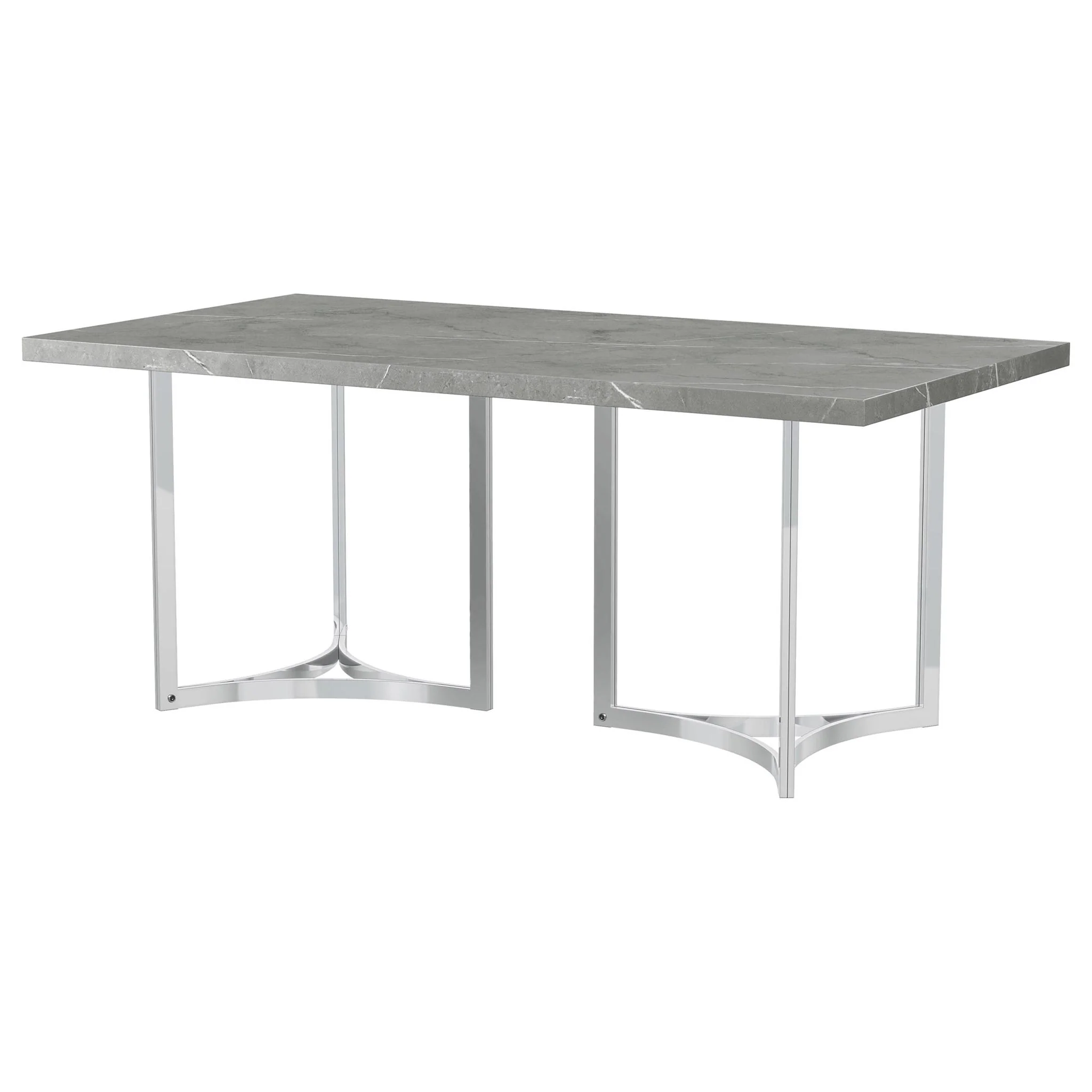Savona - Rectangular Dining Table - Gray - Image 2