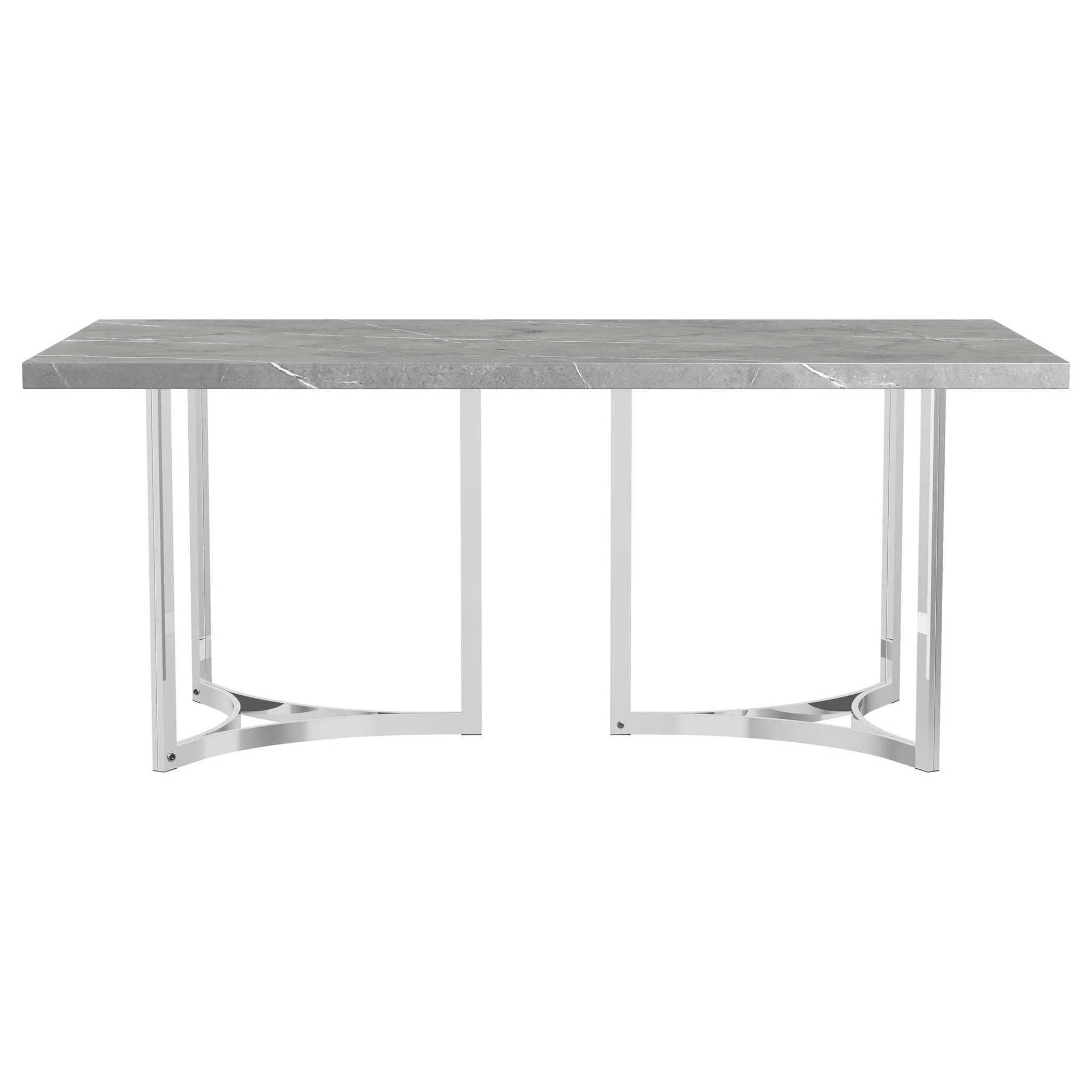 Savona - Rectangular Dining Table - Gray - Image 3