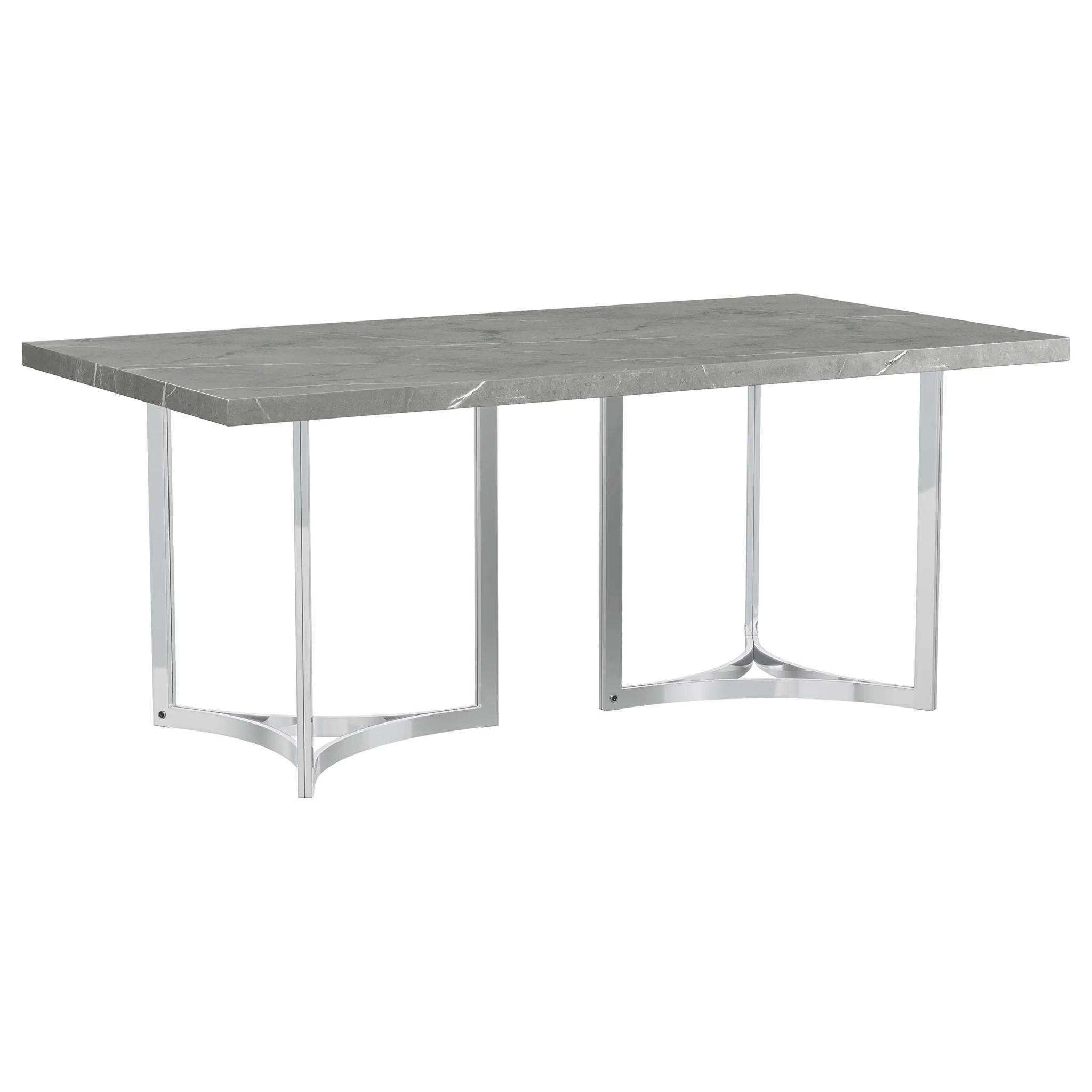 Savona - Rectangular Dining Table - Gray - Image 9