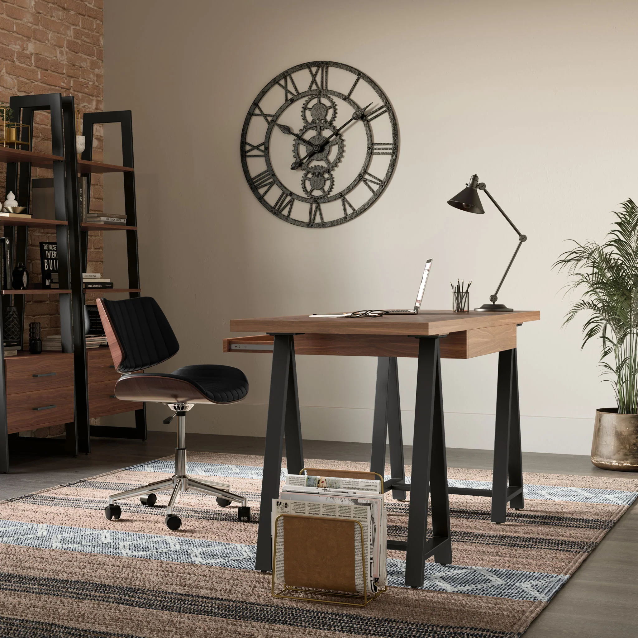 Sawhorse - Handcrafted Solid Desk - Image 6