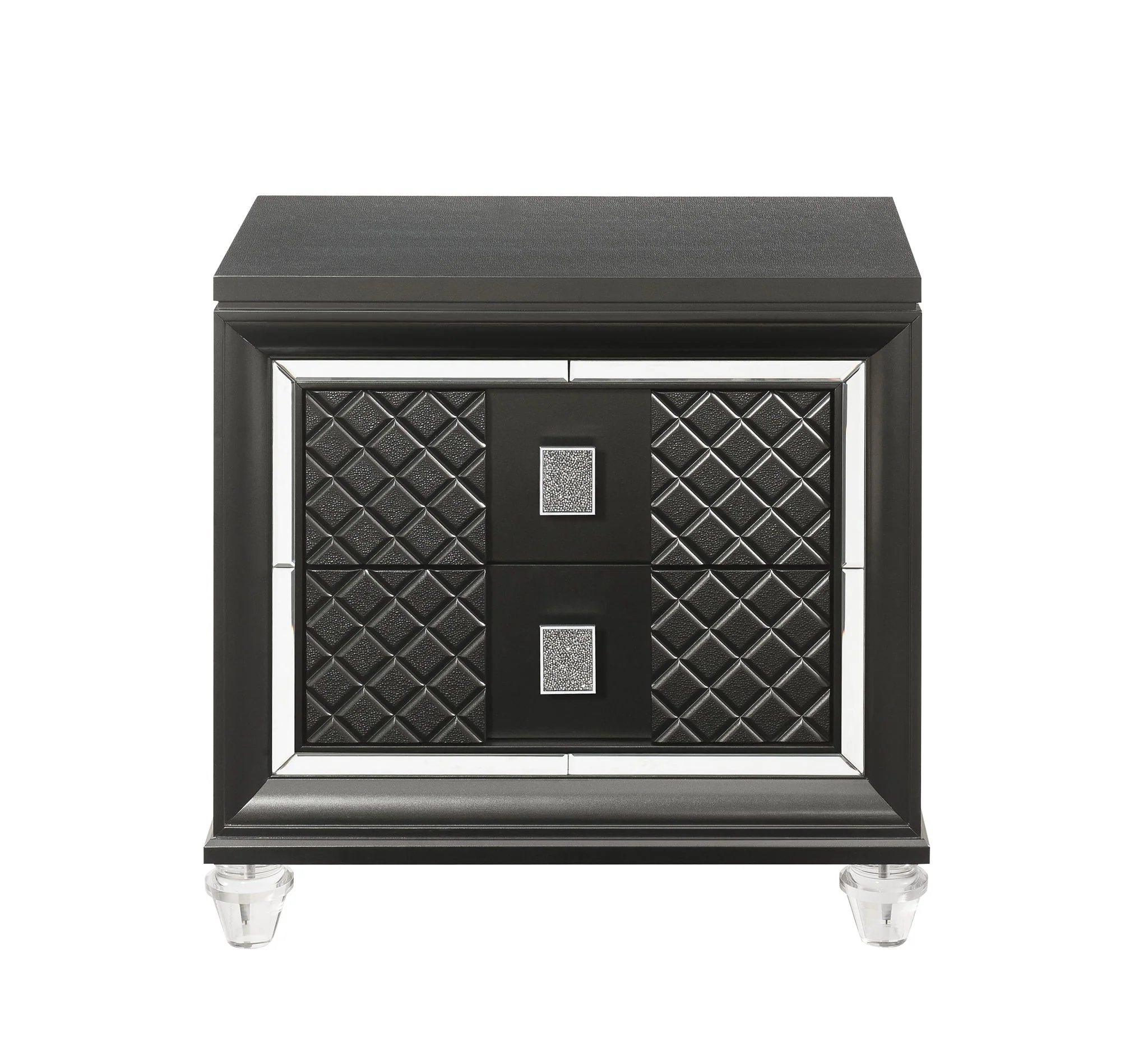Sawyer - Metallic Nightstand - Gray - Image 5