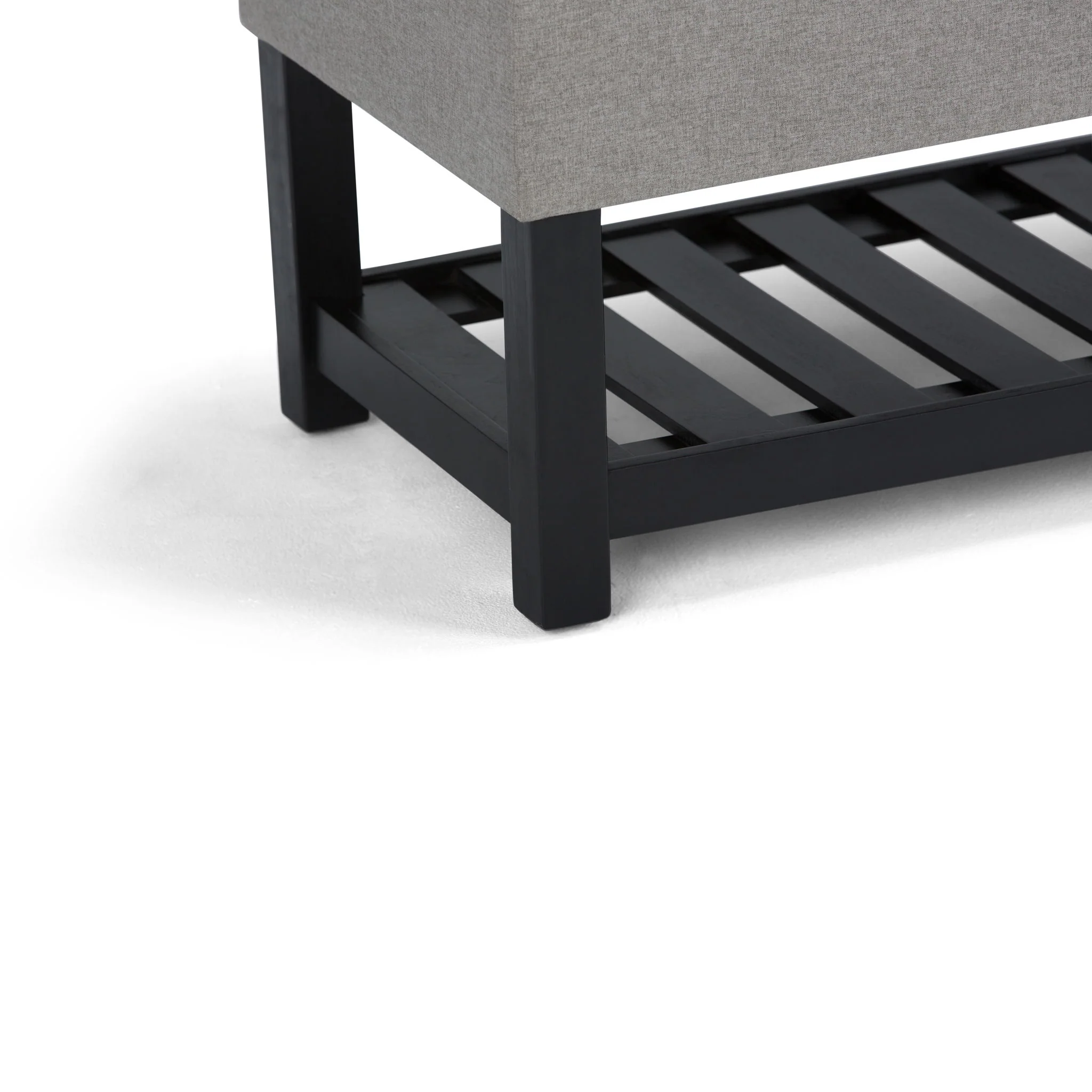 Saxon - Upholstered Transitional Storage Ottoman Bench - Image 30