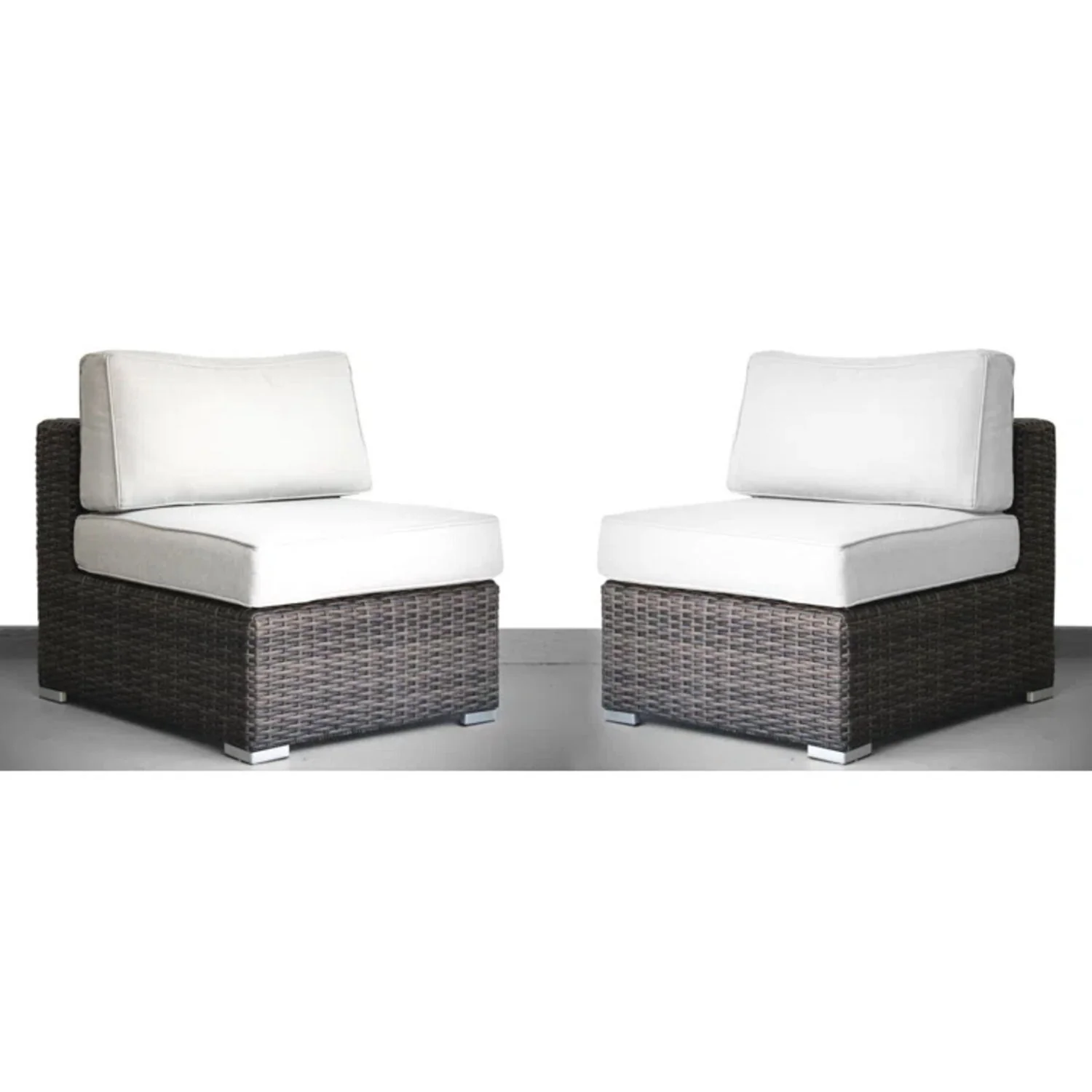 Seating Set With Cushions Handcrafted Wicker Design - Image 64