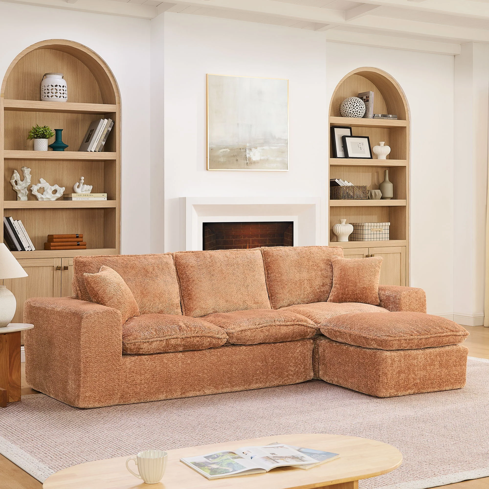 Sectional Sofa With Moveable Ottoman - Image 15
