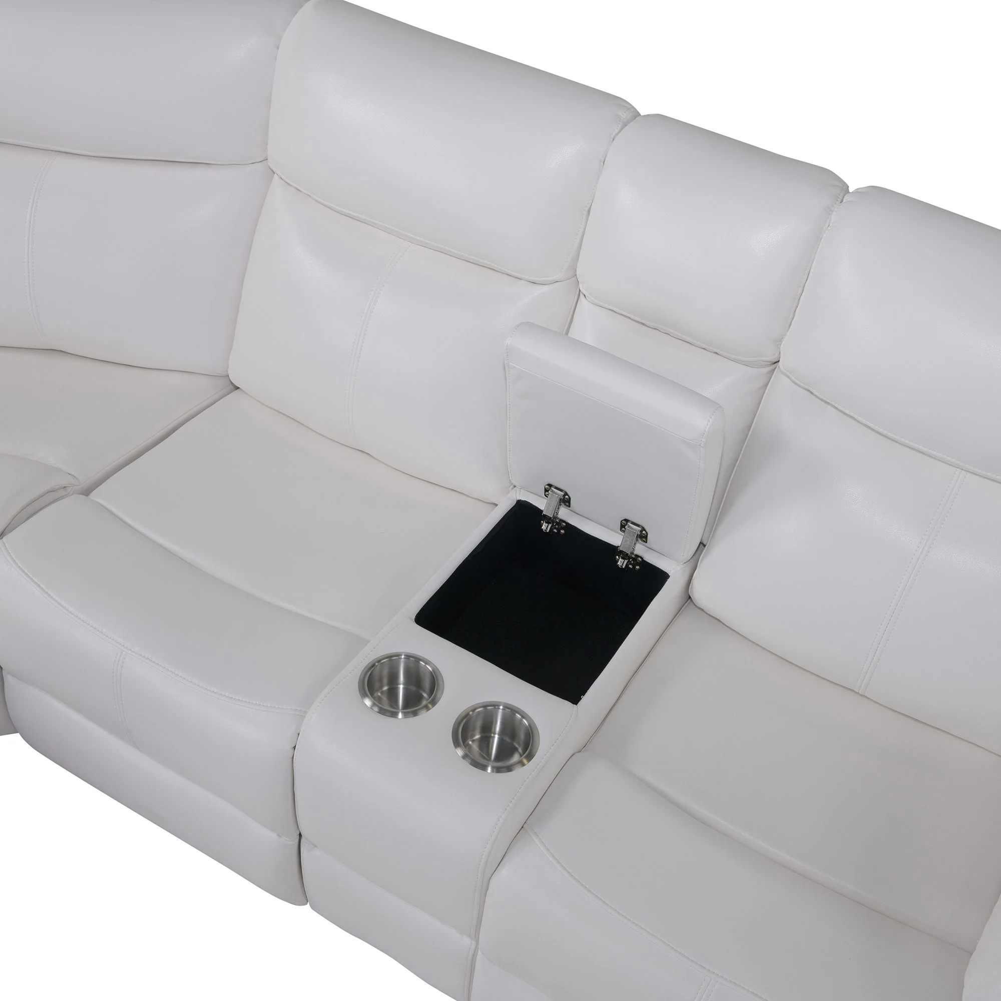 Sectional Sofa With Recline And Storage - Image 13