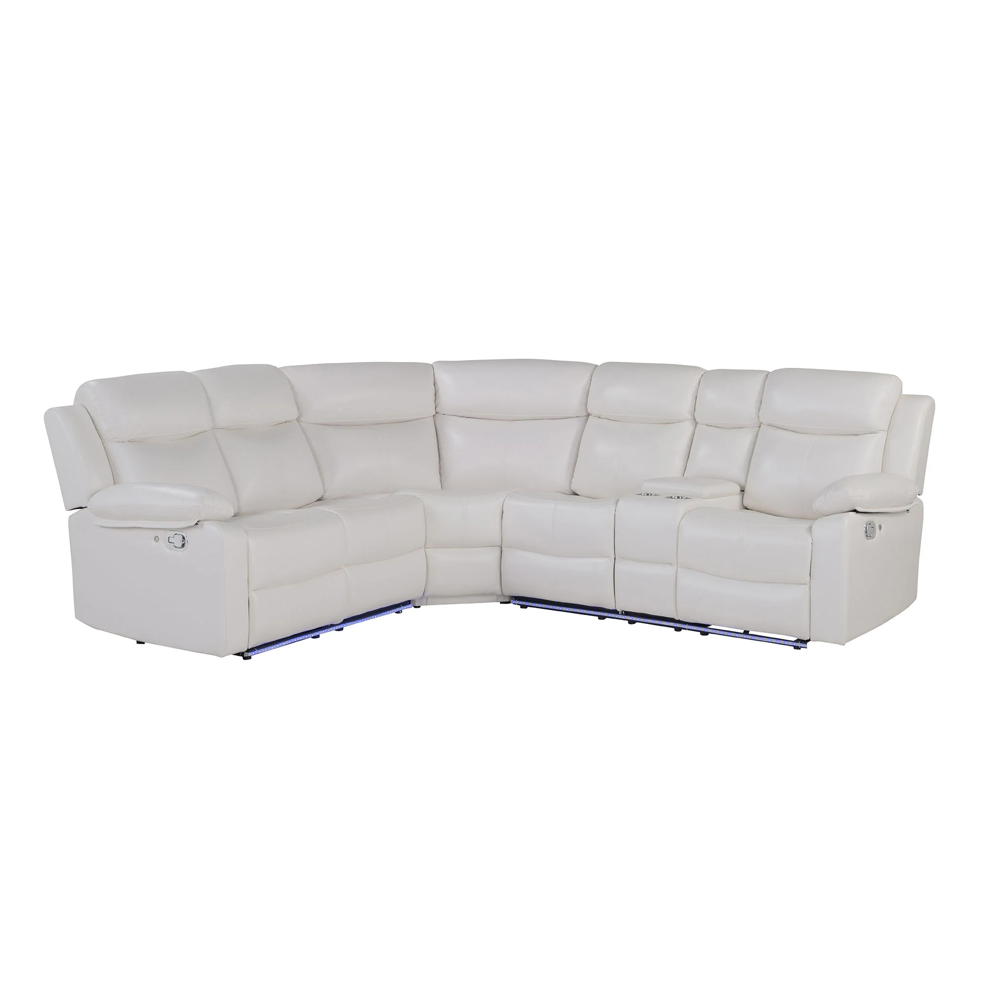 Sectional Sofa With Recline And Storage - Image 2