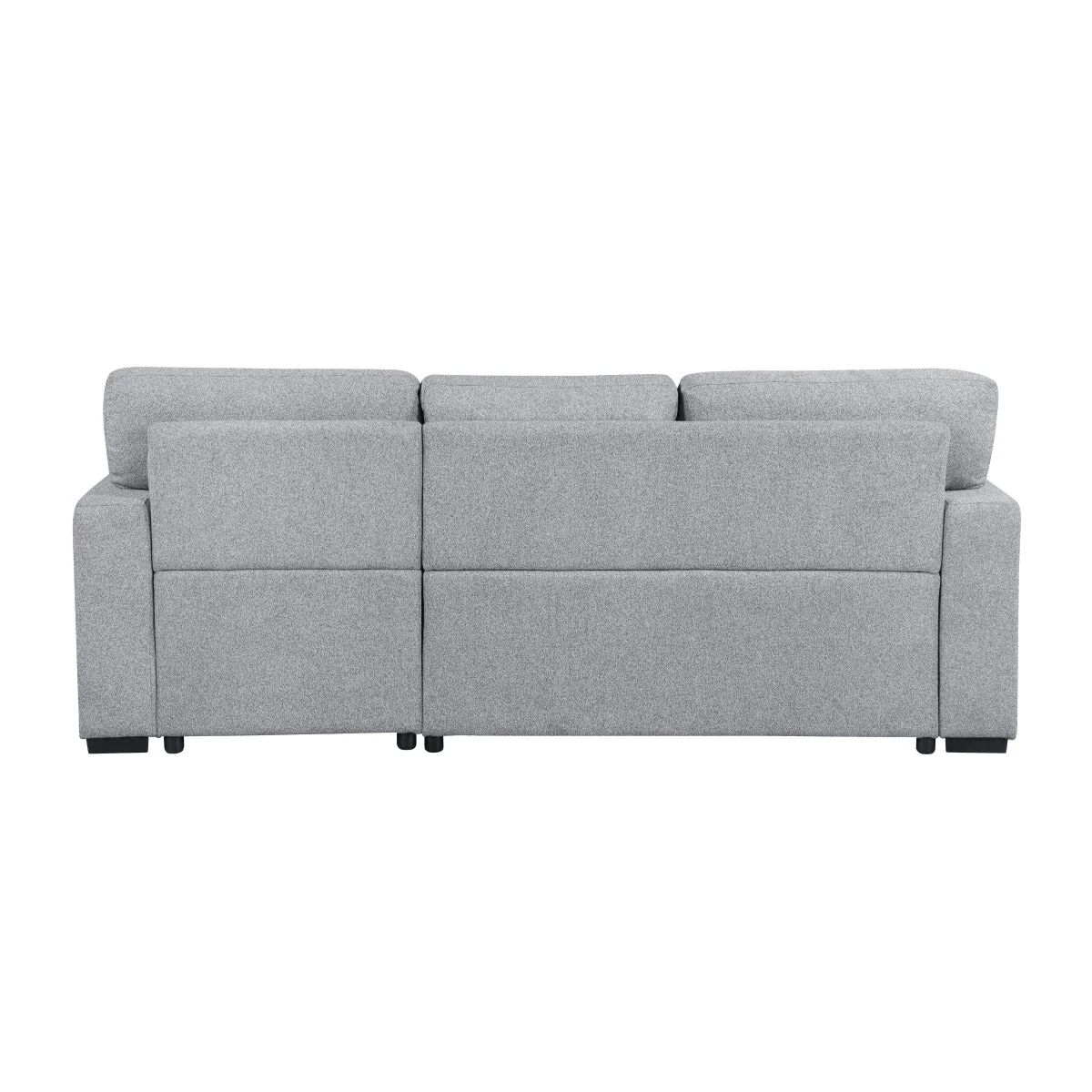 Sectional with Right Chaise, Pull-out Bed, Hidden Storage and Shelves, Charging Ports - Image 5