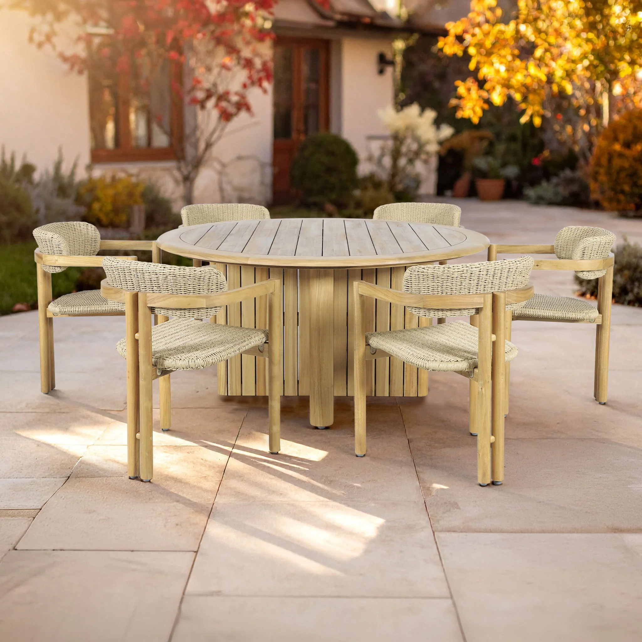 Sedona - Round Patio Dining Set - Image 3