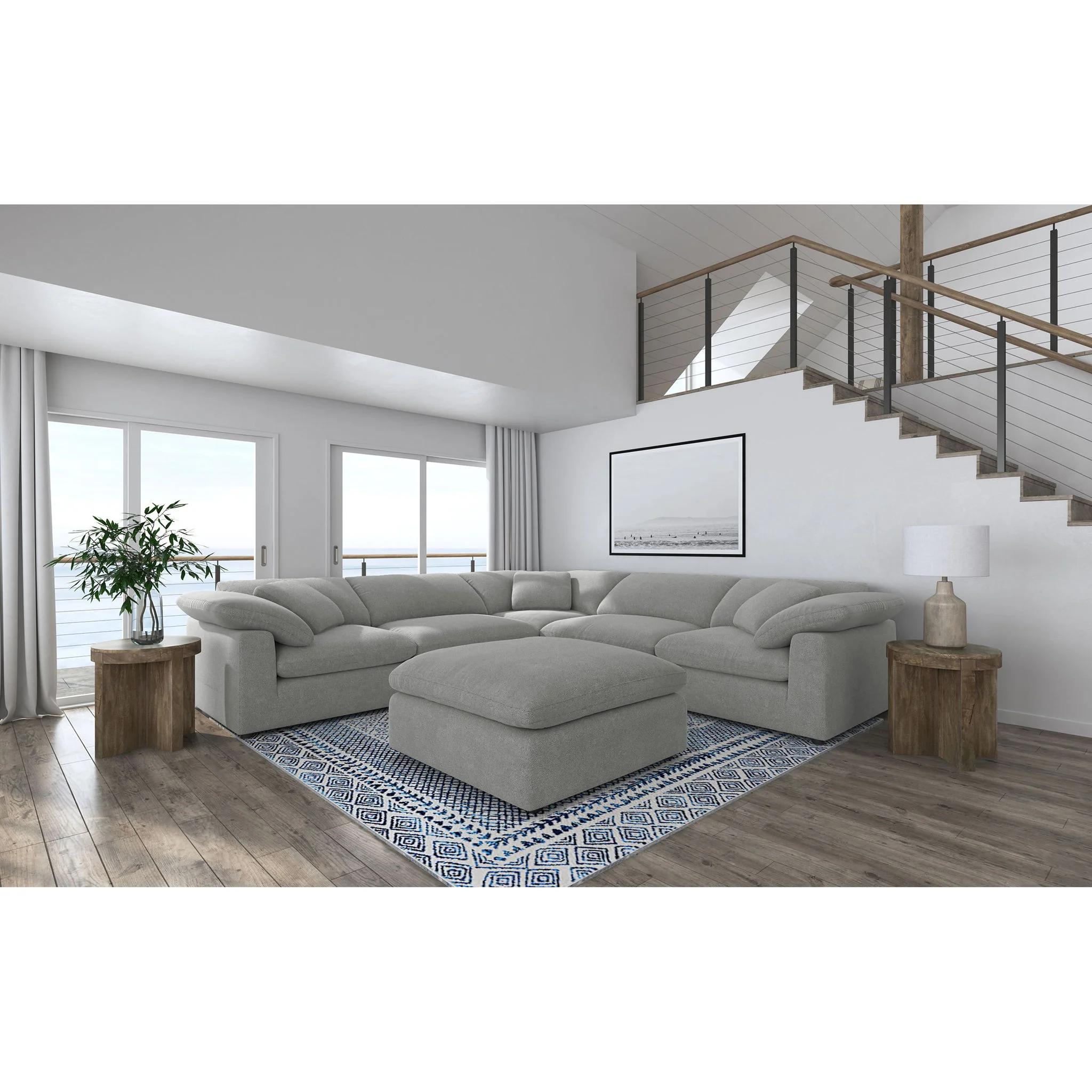 Segoura - Modular Sectional With Ottoman - Image 4