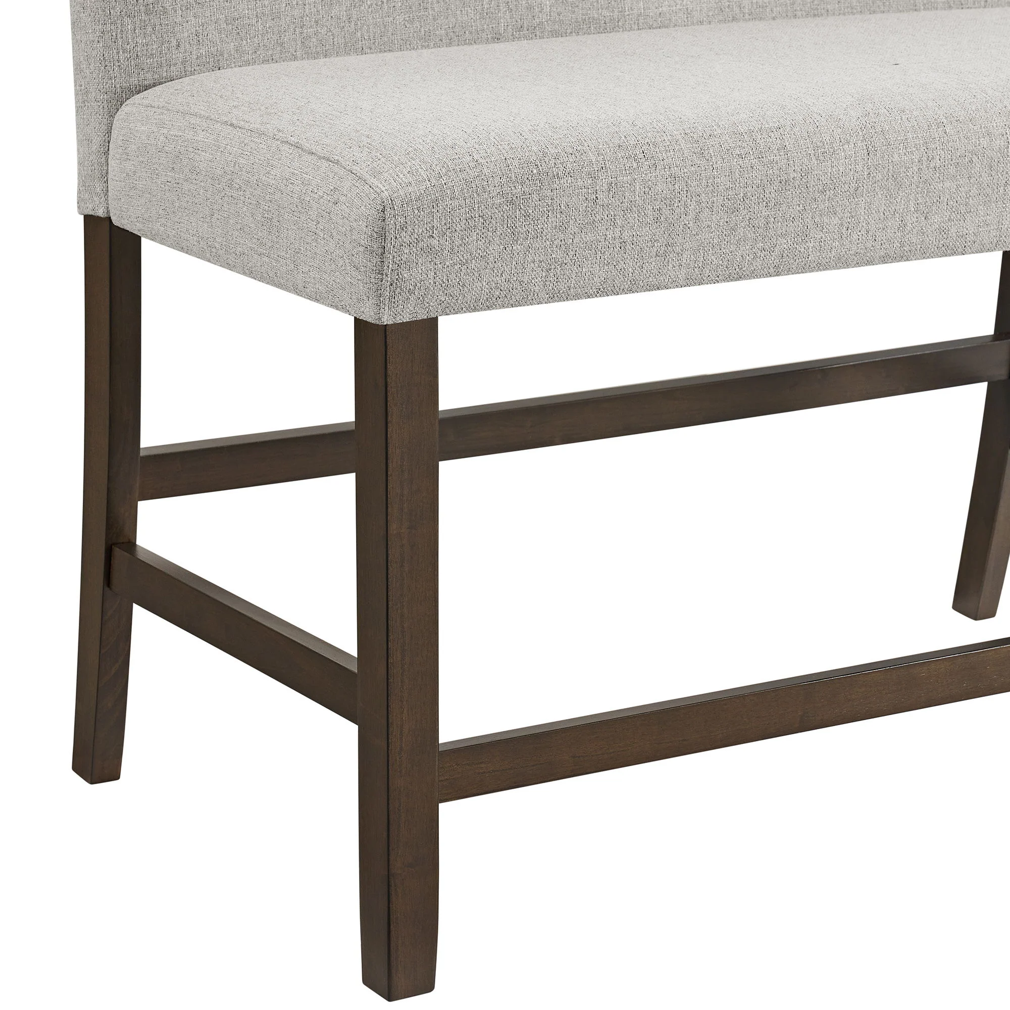 Seneca - Counter 3 Piece Corner Bench - Brown / Gray - Image 3