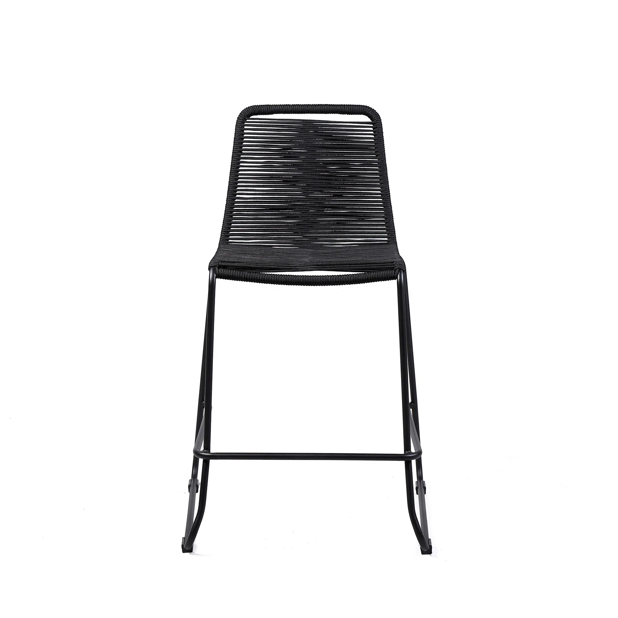 Shasta - Outdoor Metal And Rope Stackable Stool (Set of 2) - Image 29