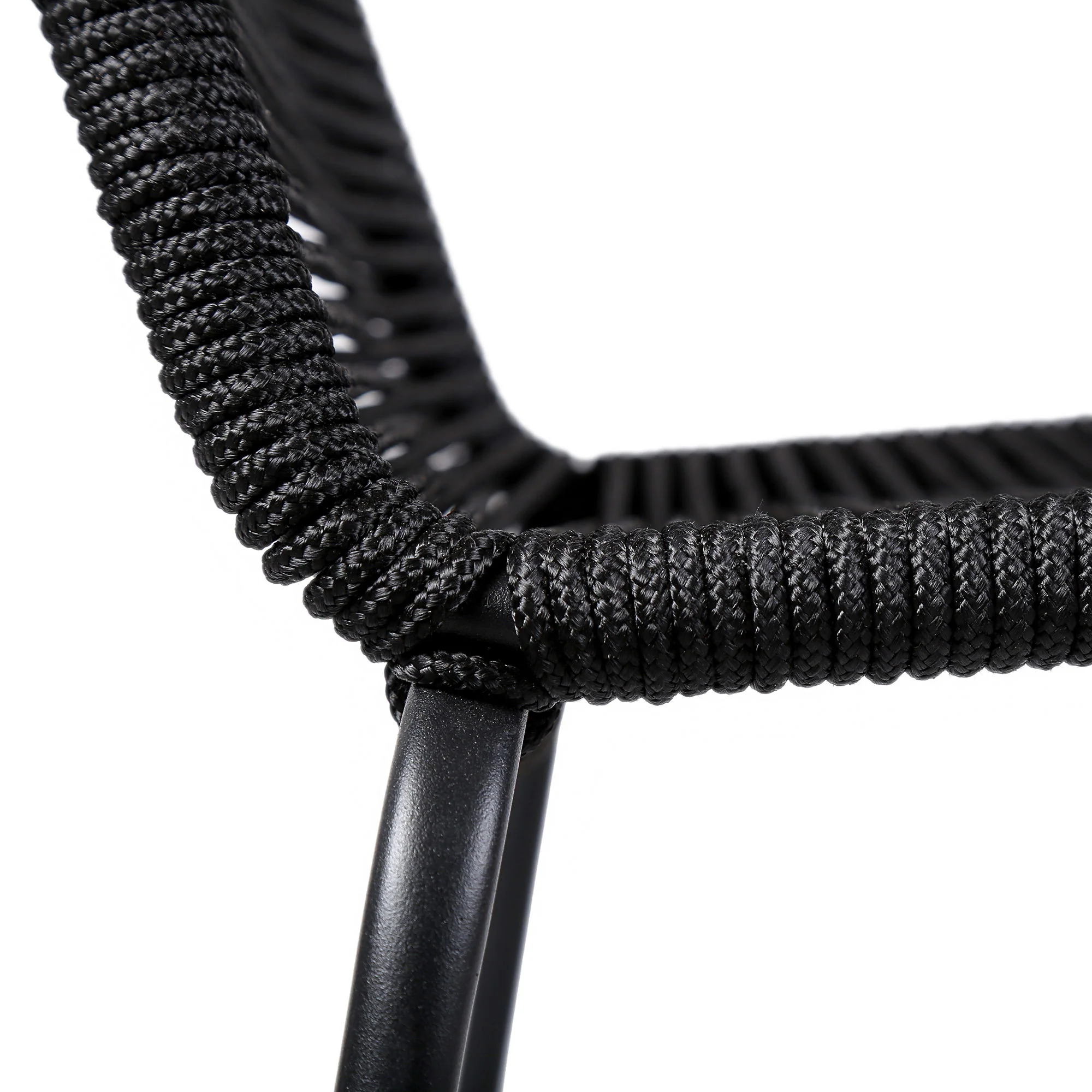 Shasta - Outdoor Metal And Rope Stackable Stool (Set of 2) - Image 30