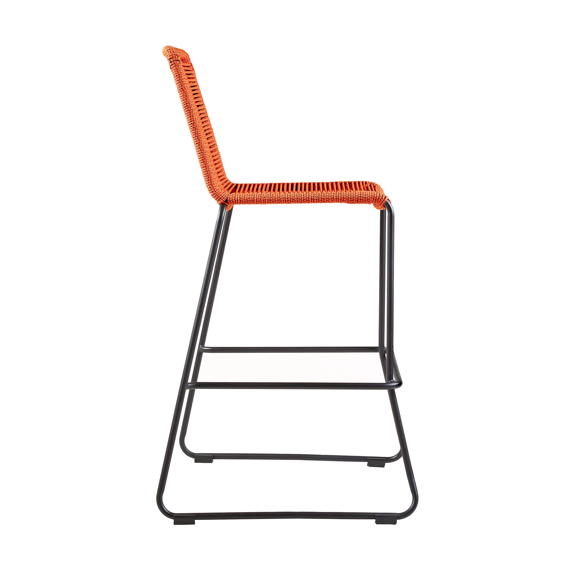Shasta - Outdoor Metal And Rope Stackable Stool (Set of 2) - Image 51