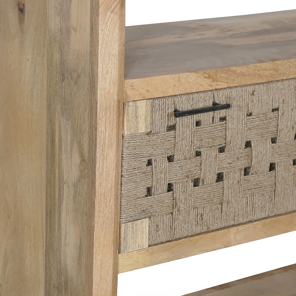Shelf With Drawer - Beige Brown - Image 2