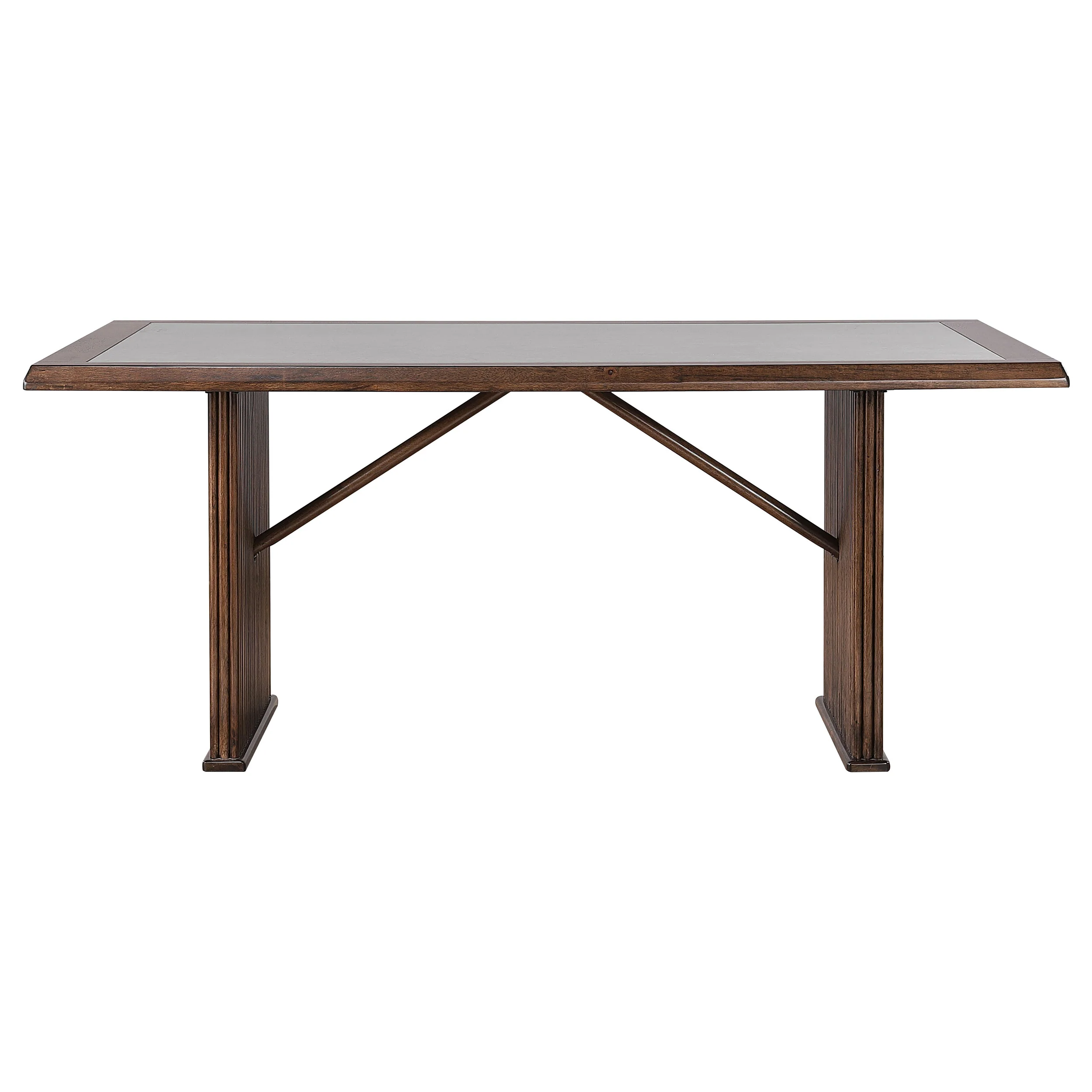 Sherwood 72-Inch Rectangular Dining Table in Brown - Image 5