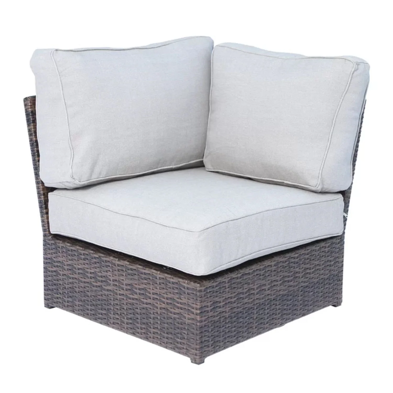 Shick - Corner Wedge Patio Chair With Cushions - Image 2
