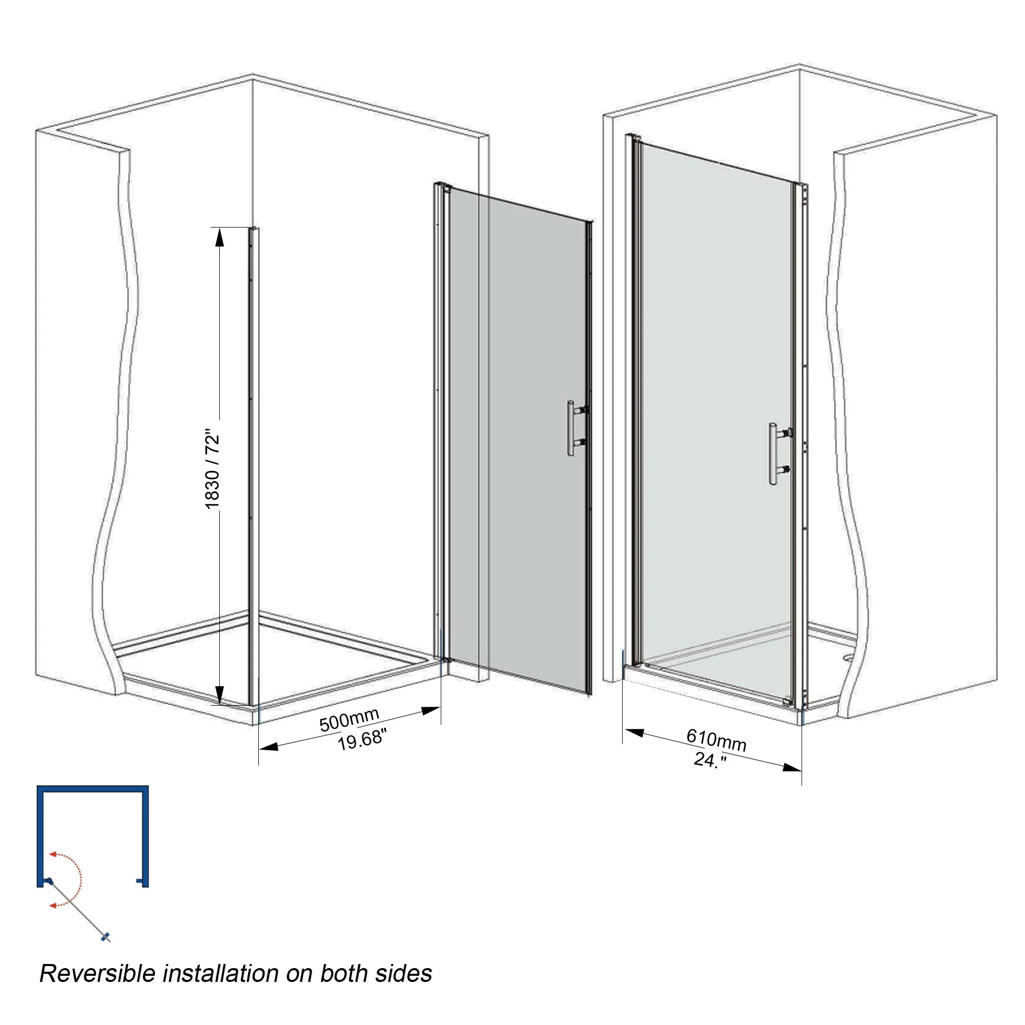 Shower Door & Glass And Explosion Proof Safety Film - Image 7
