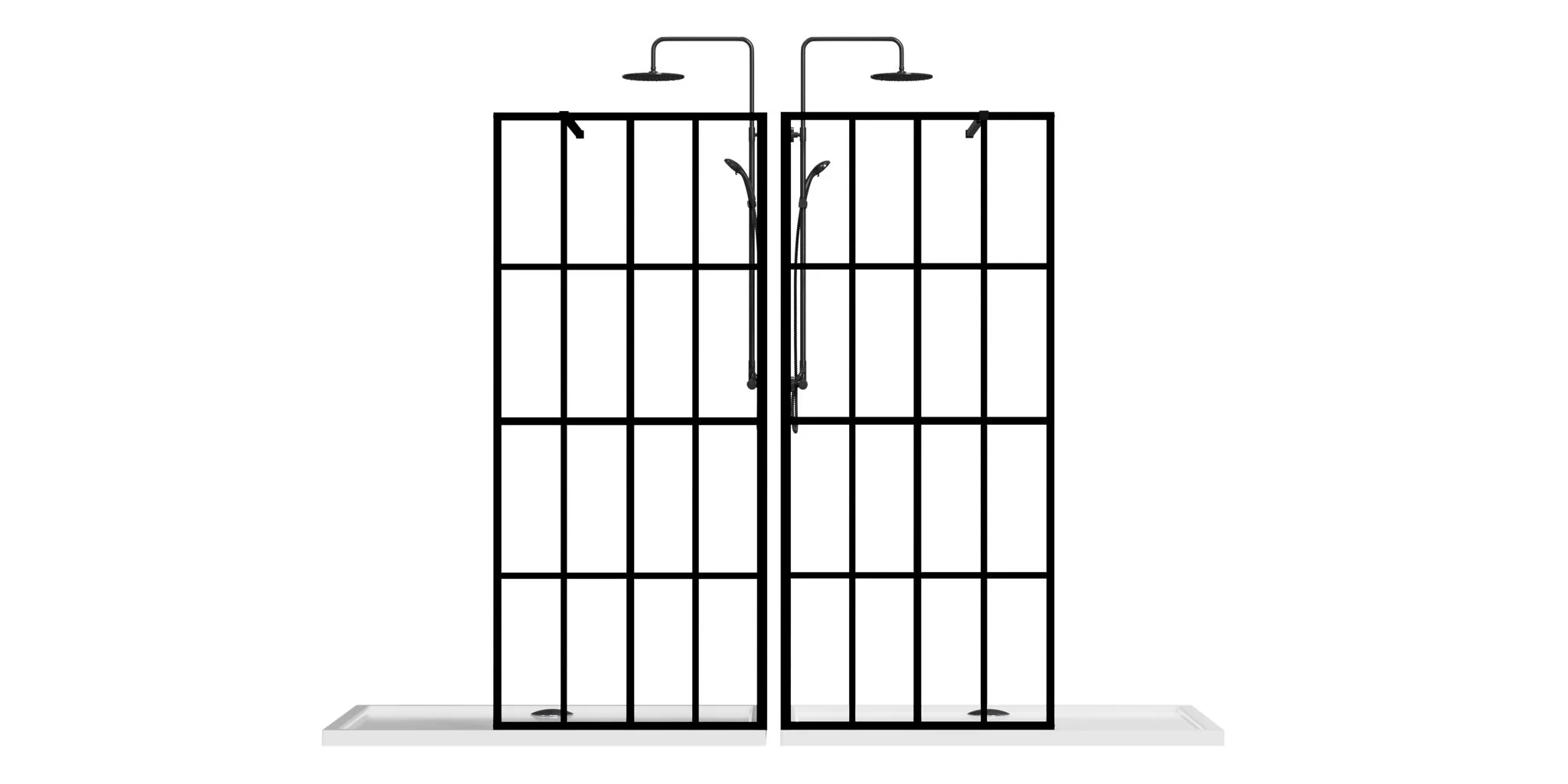 Shower Door Walk - Black - Image 7