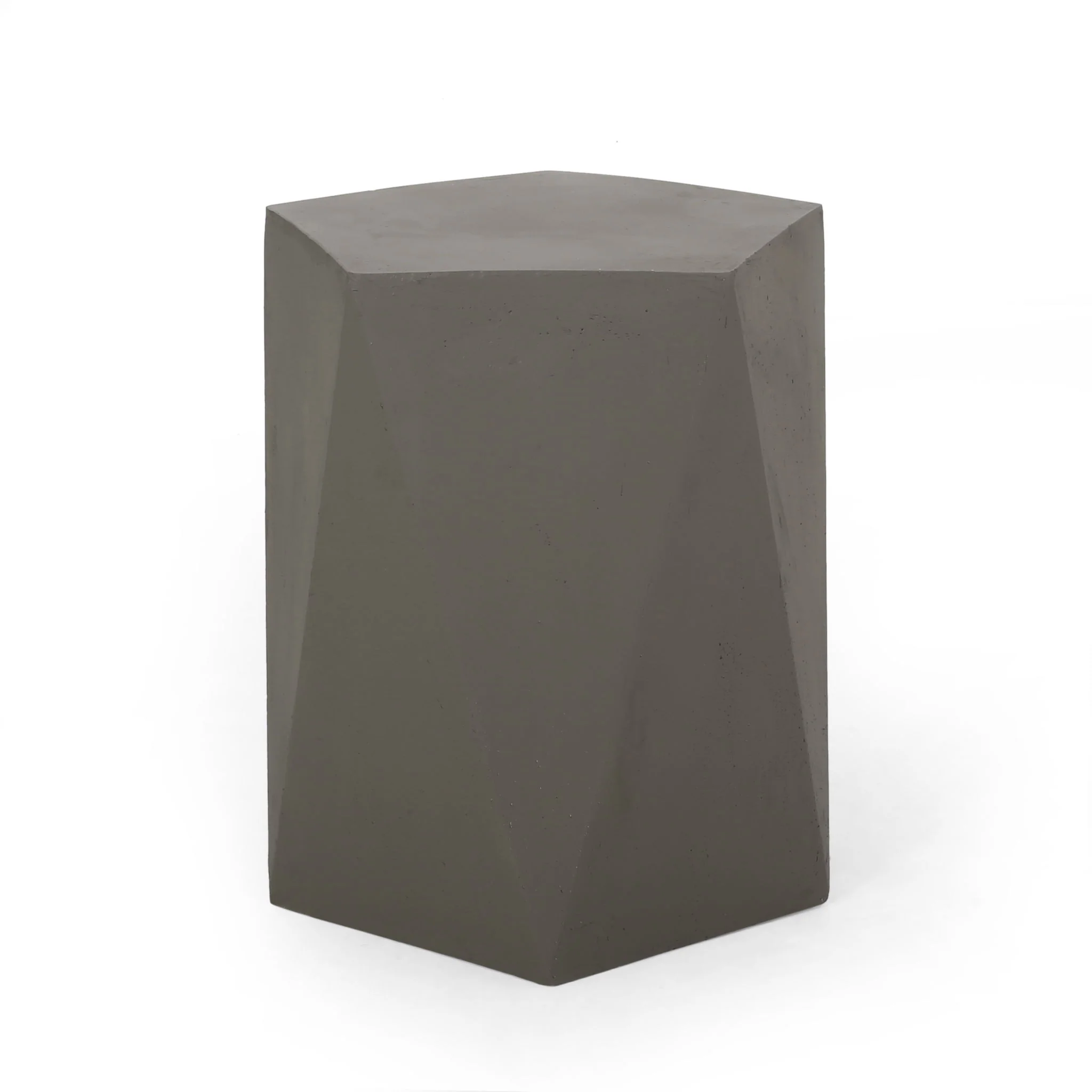 Side Table With Geometric Design - Image 2