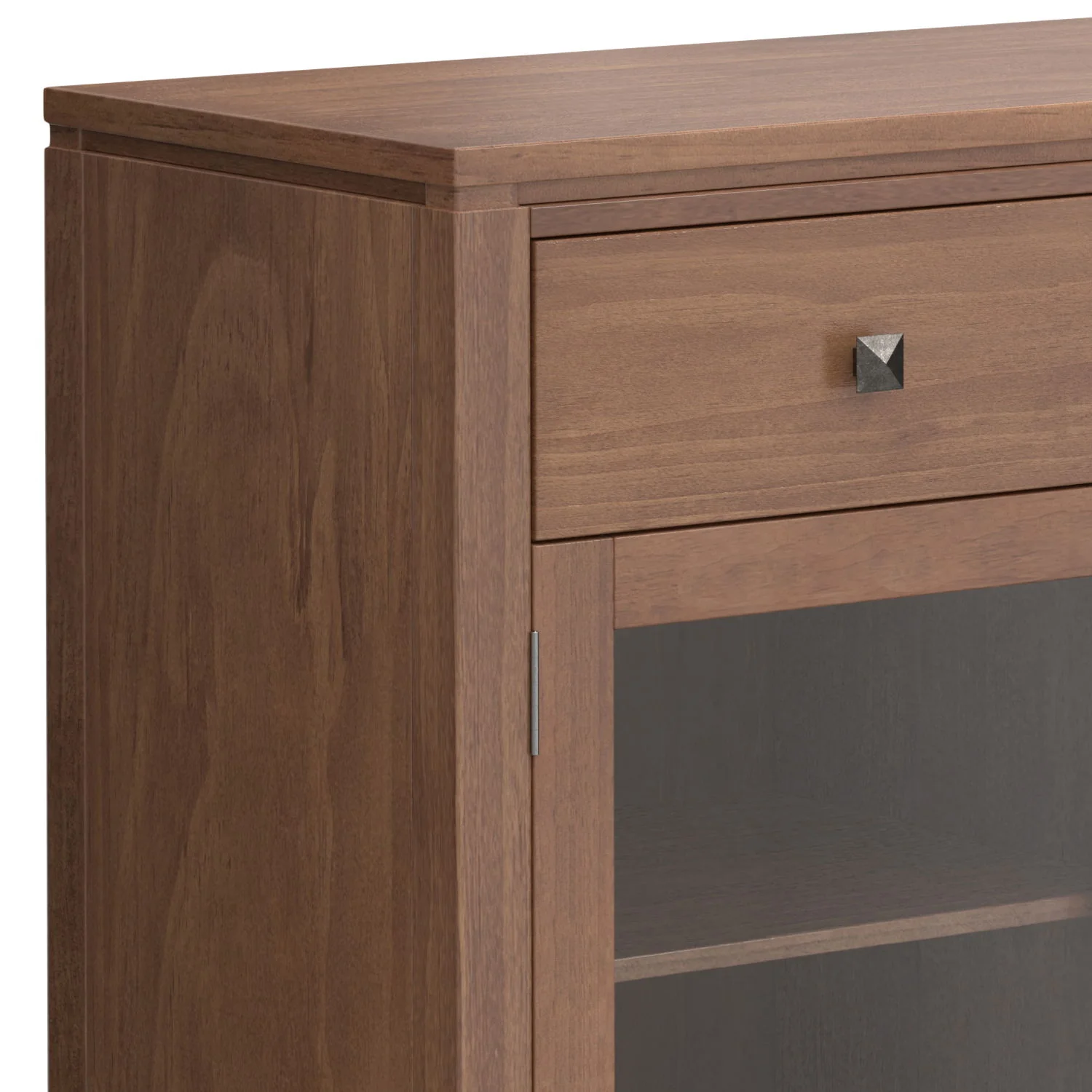 Sideboard Buffet Contemporary Solid Wood 54in x 17in x 32in - Image 12