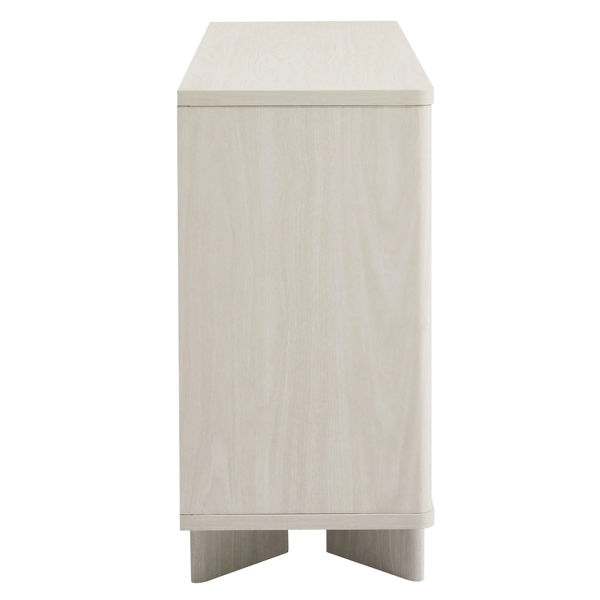 Sideboard Storage Cabinet Arched Door Adjustable Shelf 55 Inch - Image 7