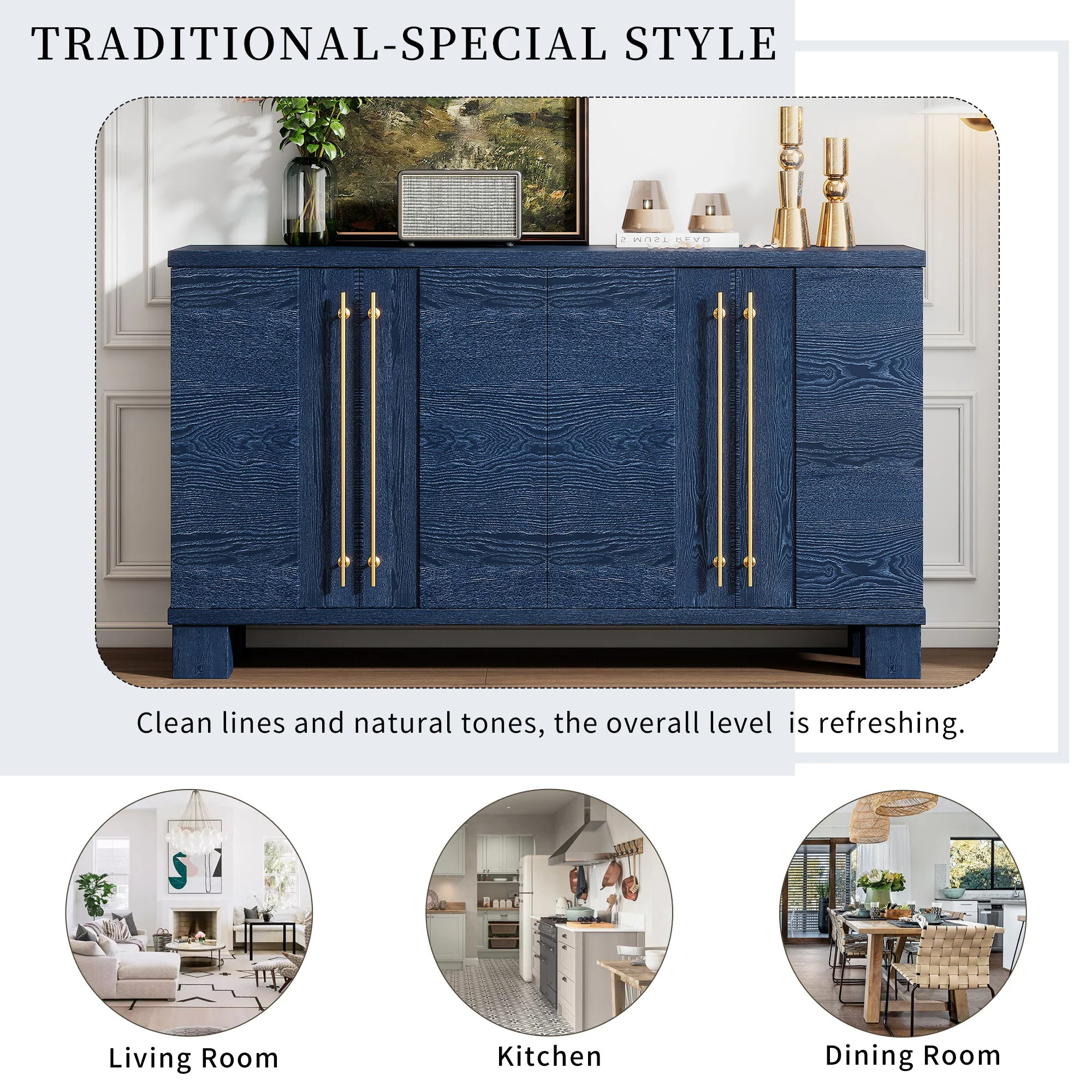 Sideboard With Adjustable Shelves - Image 21