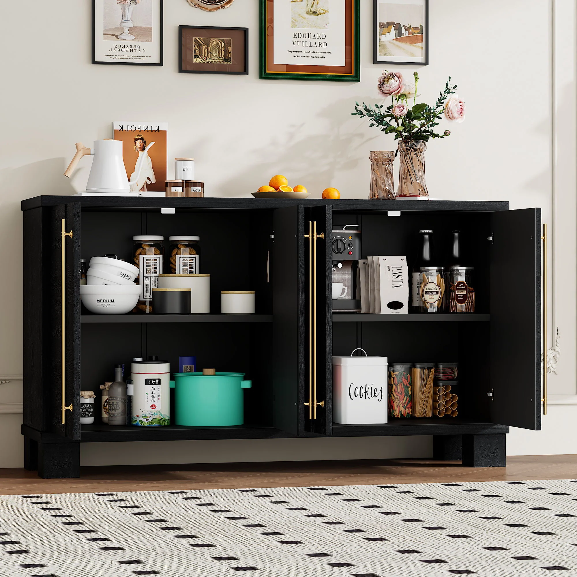 Sideboard With Adjustable Shelves - Image 22