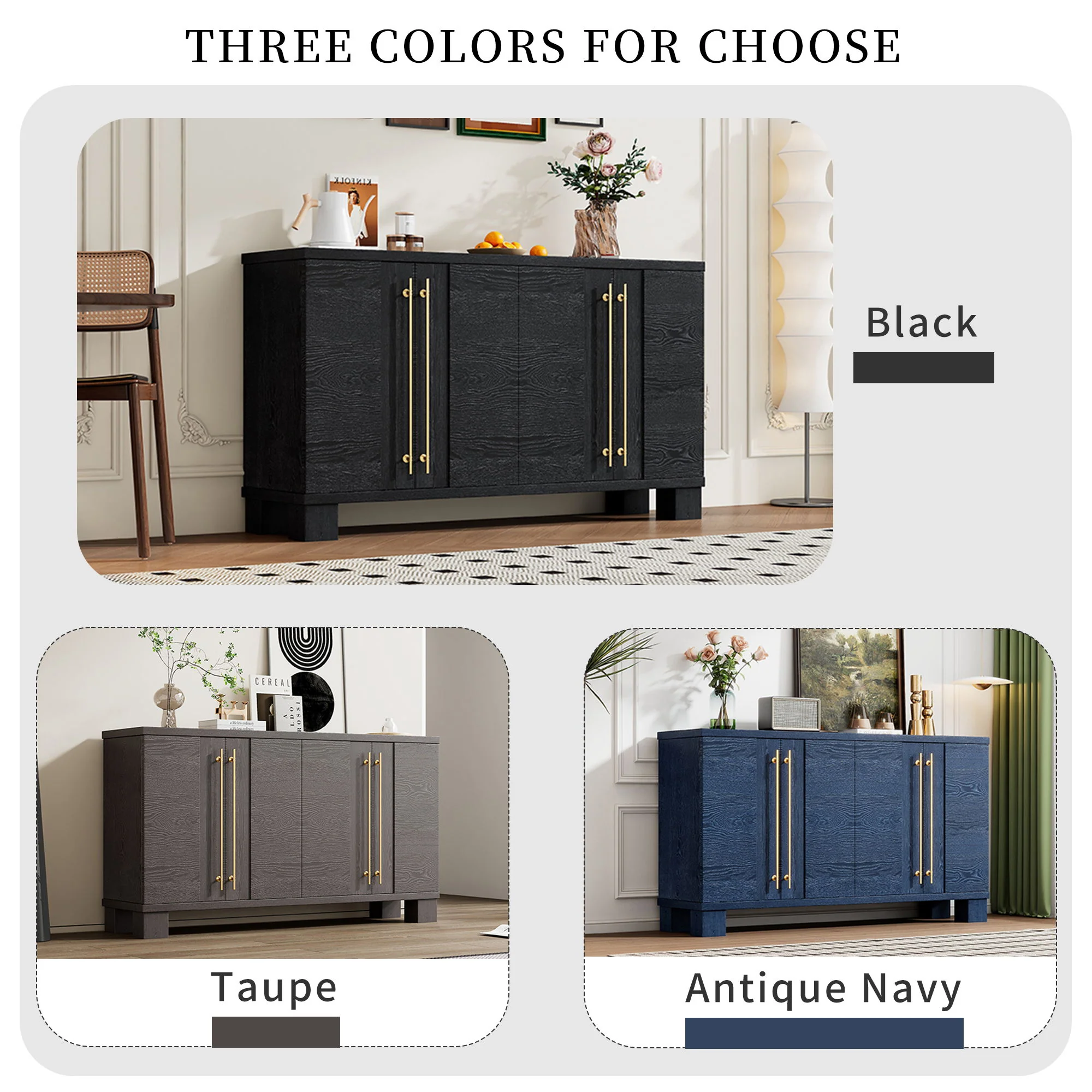 Sideboard With Adjustable Shelves - Image 25