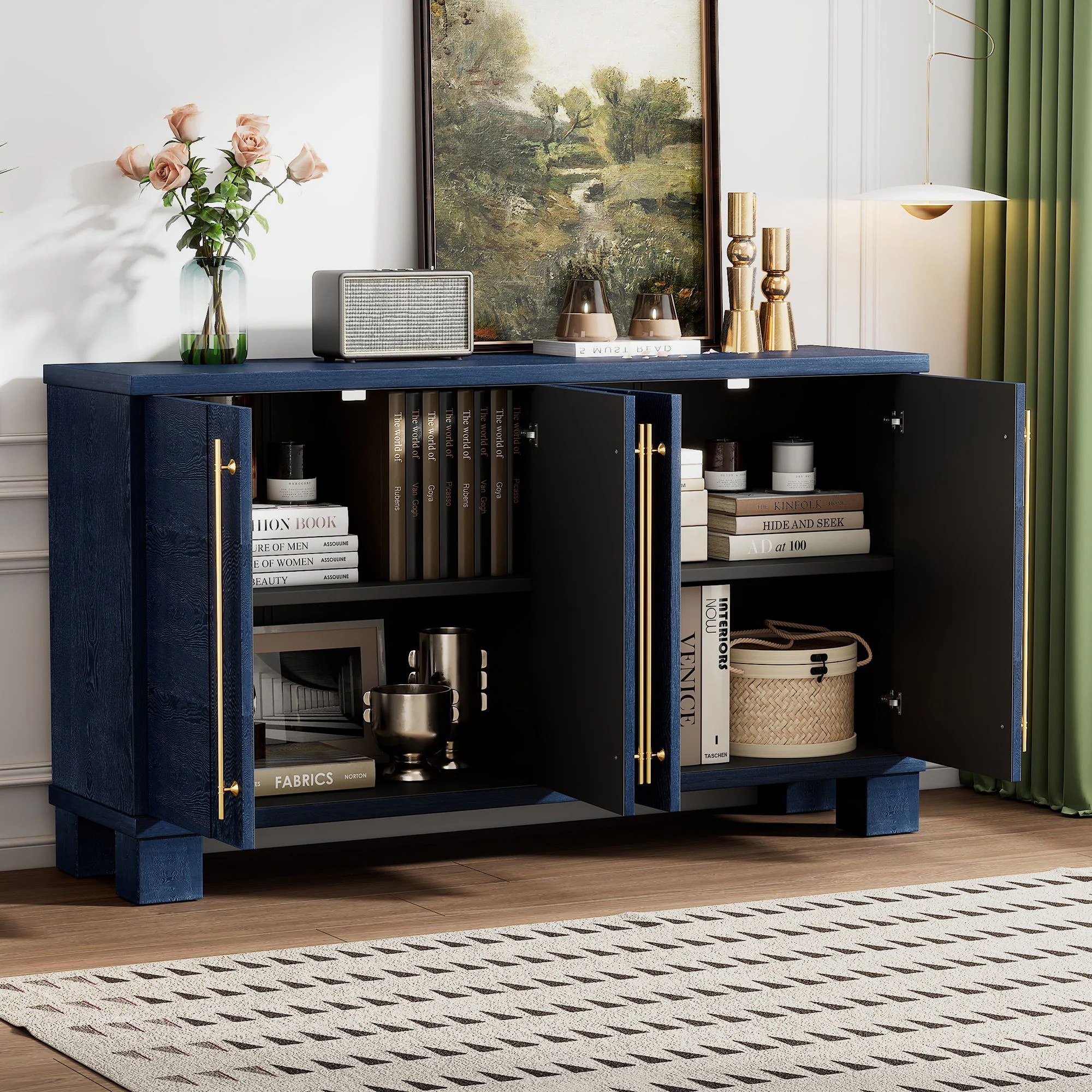Sideboard With Adjustable Shelves - Image 7