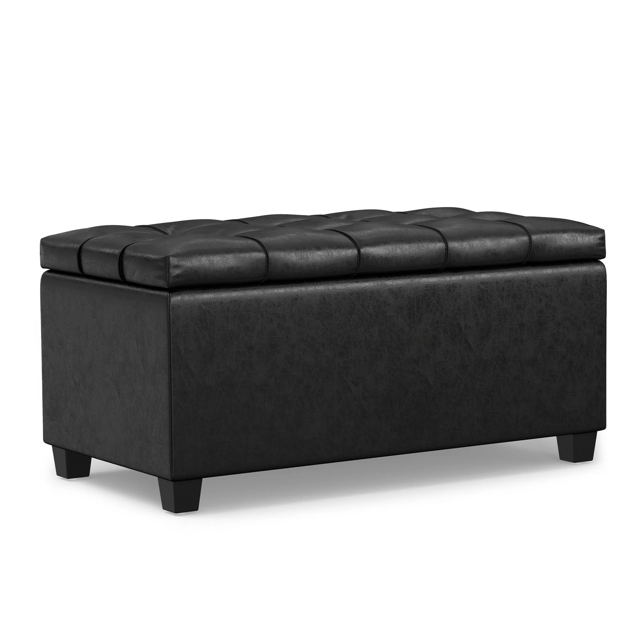 Sienna - Transitional Storage Ottoman Bench - Image 2