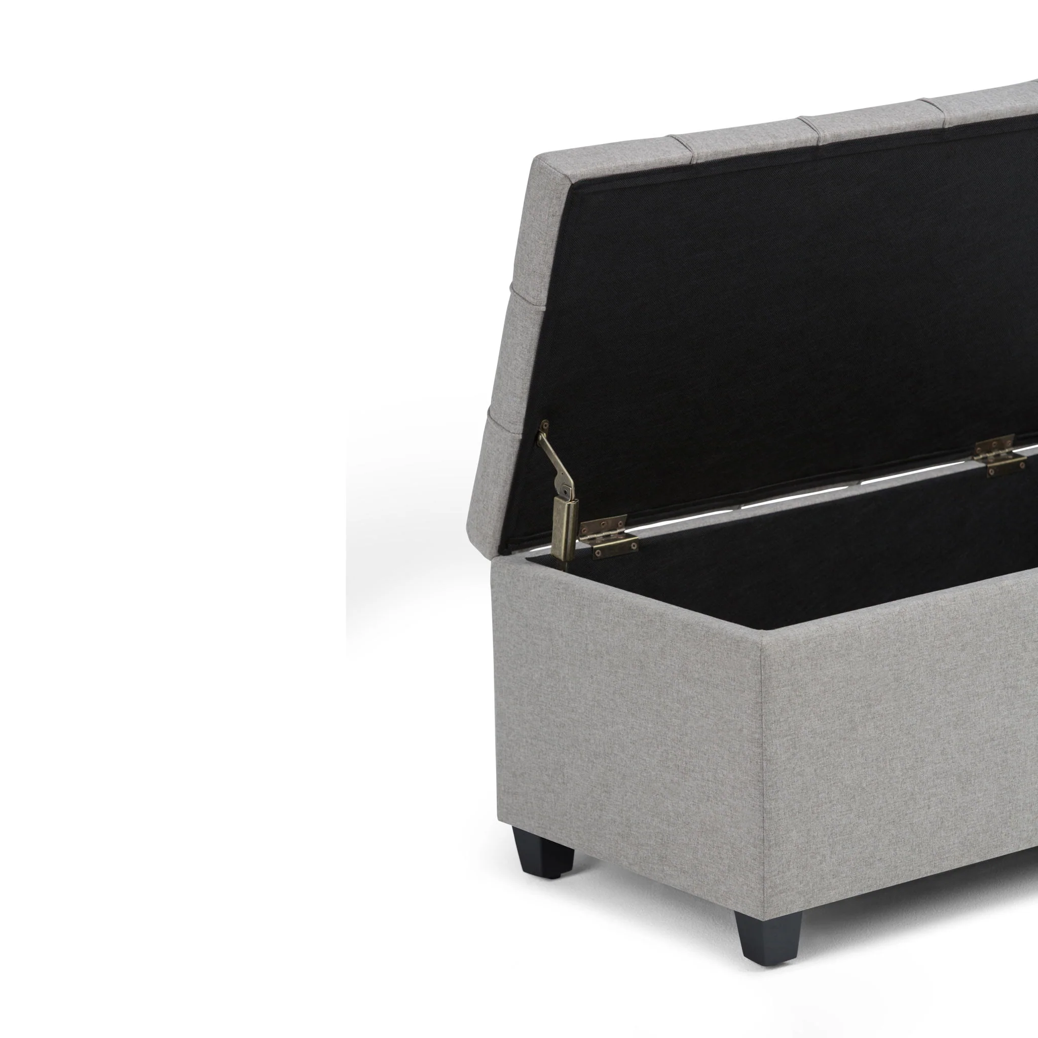 Sienna - Upholstered Storage Ottoman Bench - Image 17