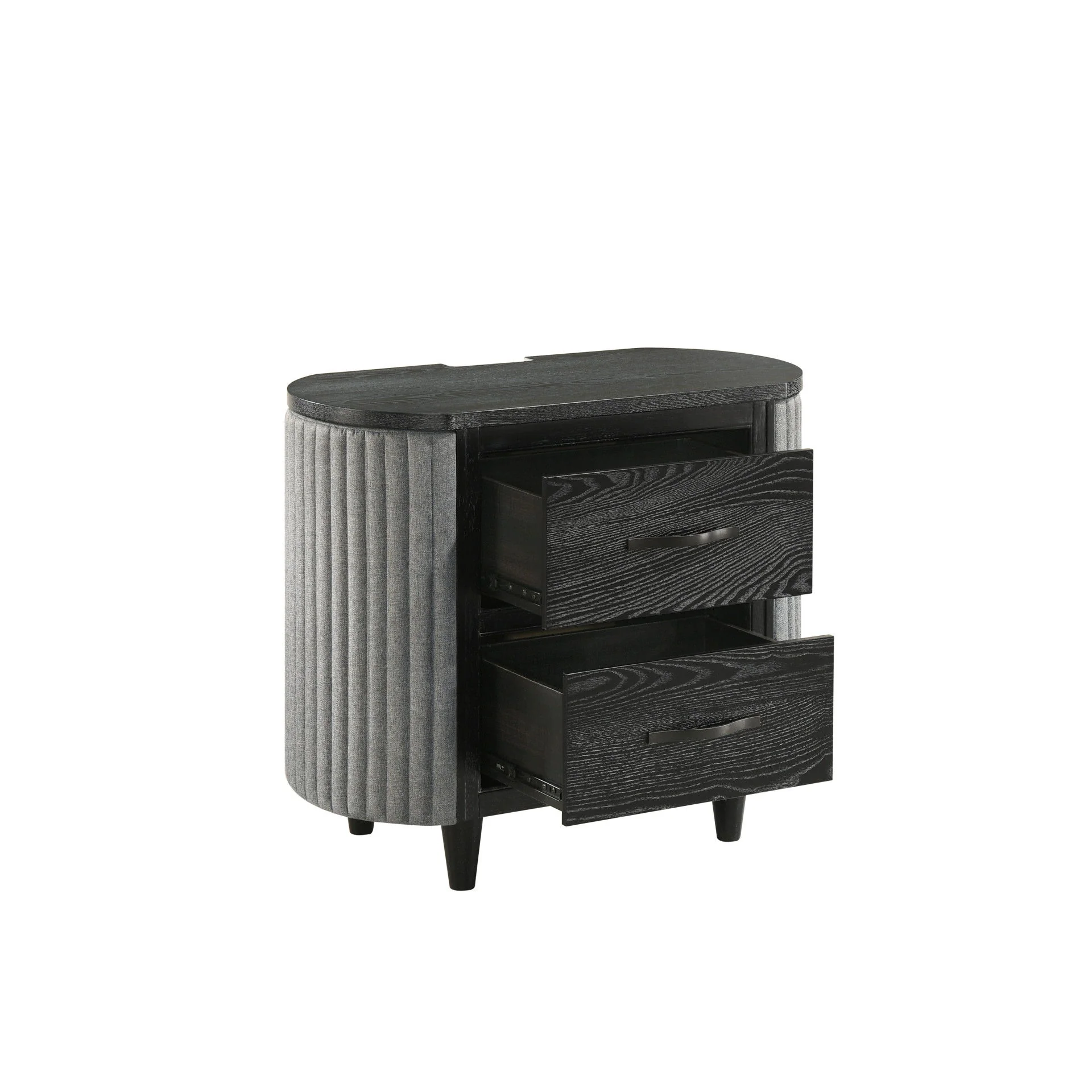 Skyline - 2 Drawer Nightstand - Onyx - Image 7