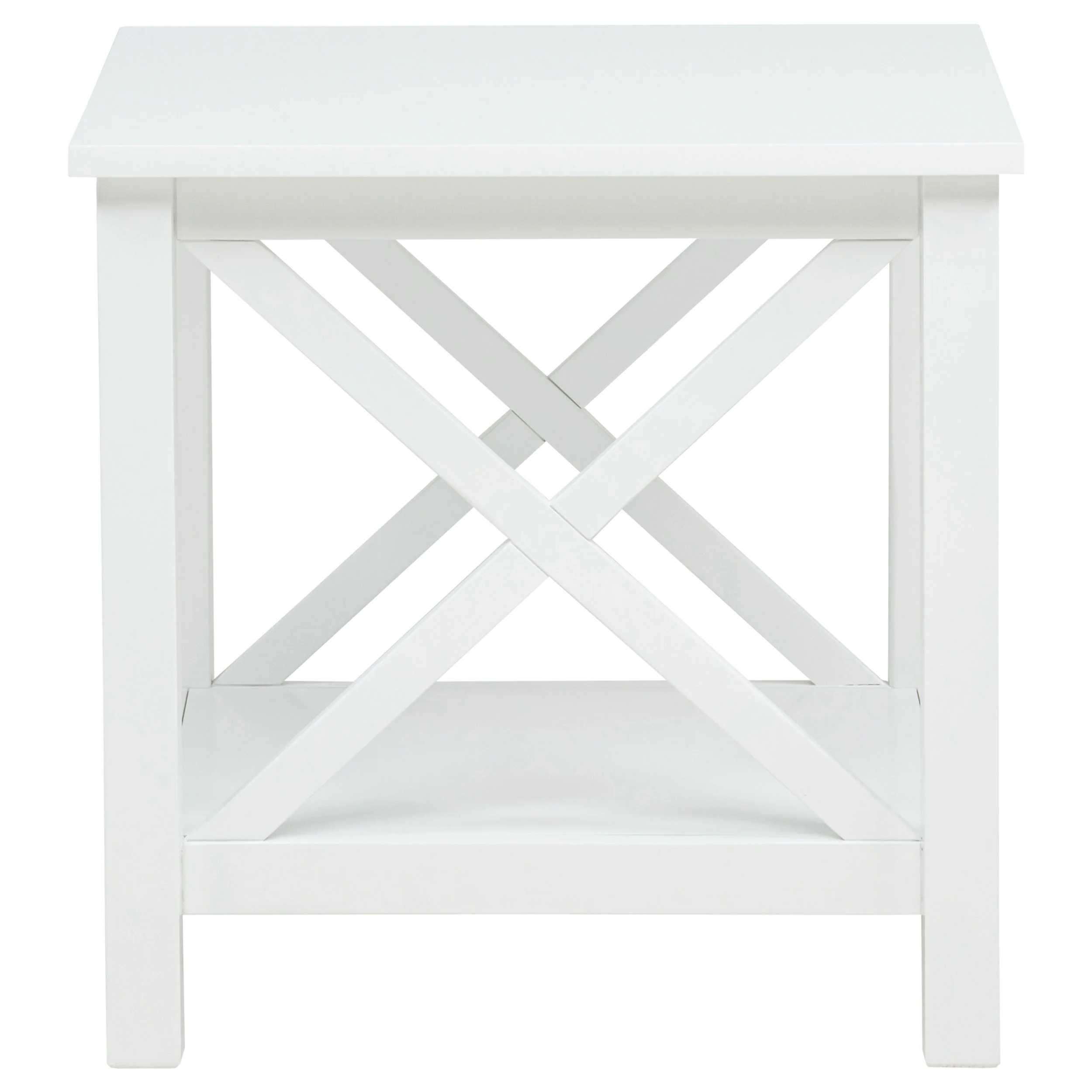 Skyview 2-Piece Rectangular Lift Top Coffee Table Set White - Image 10