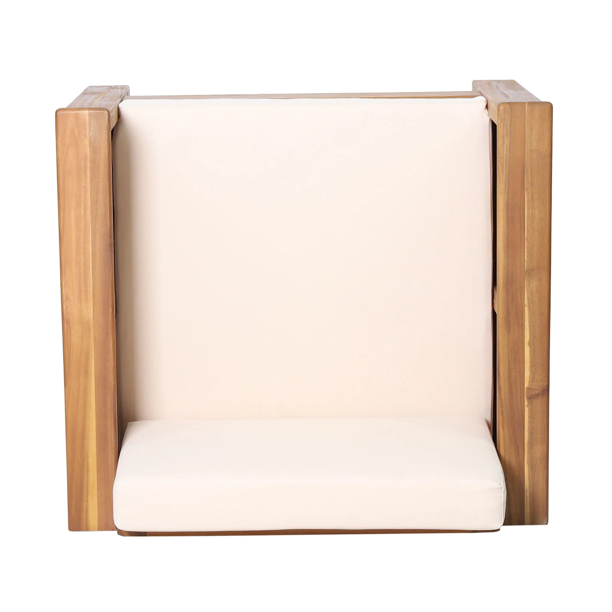 Slat Design Club Chairs With Cushions - Image 12
