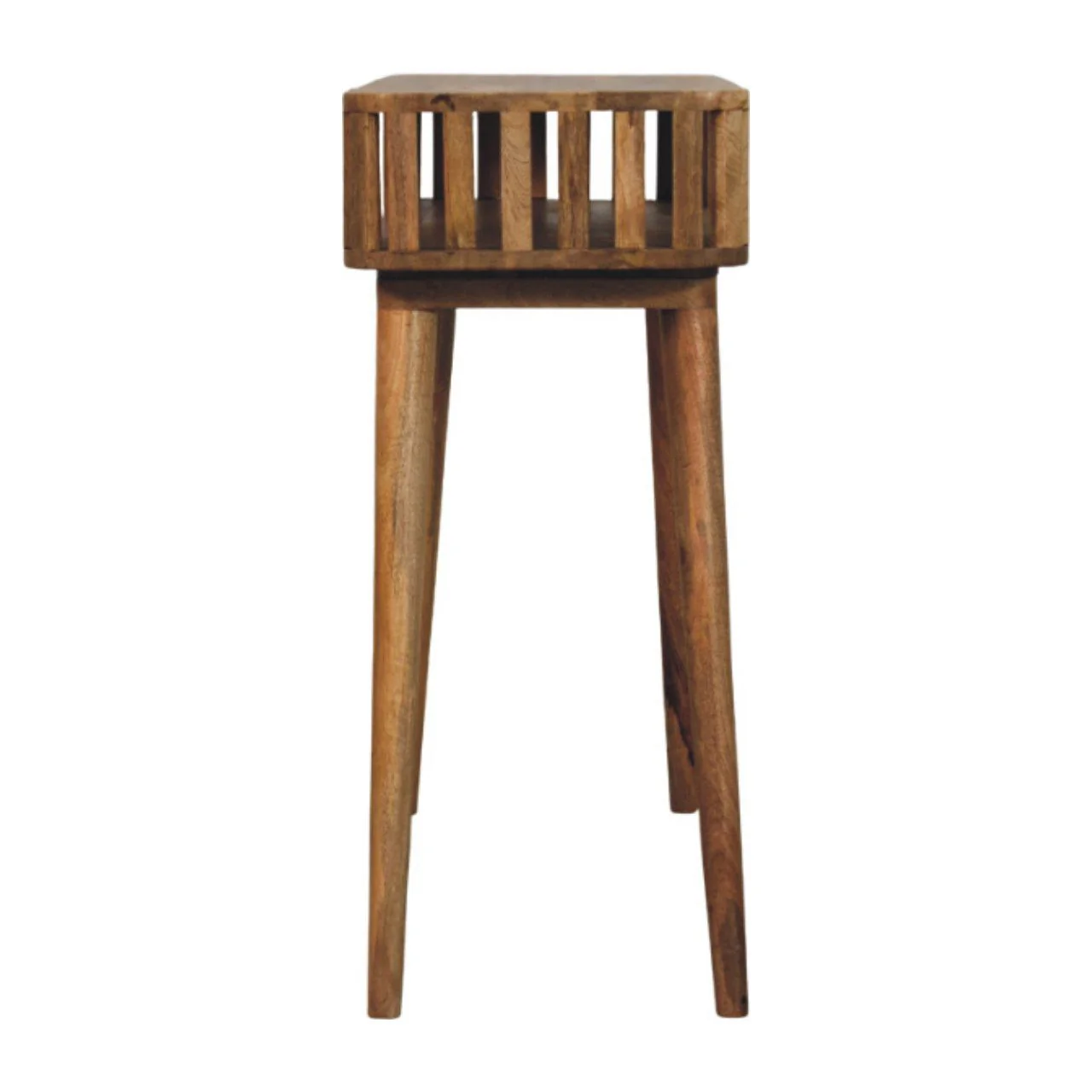 Slatted Console - Light Brown - Image 2