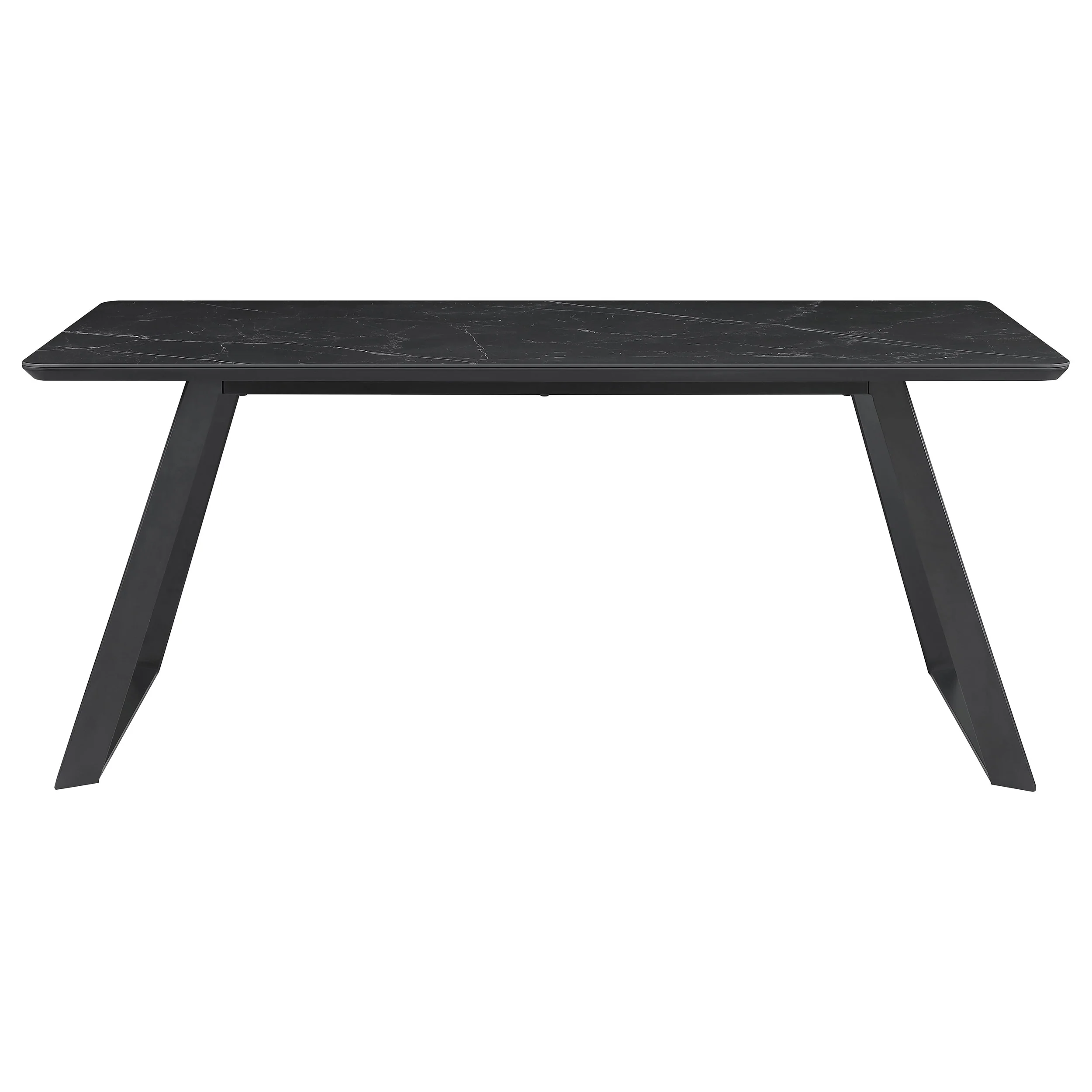 Smith Rectangular 71-Inch Ceramic Top Dining Table - Image 2
