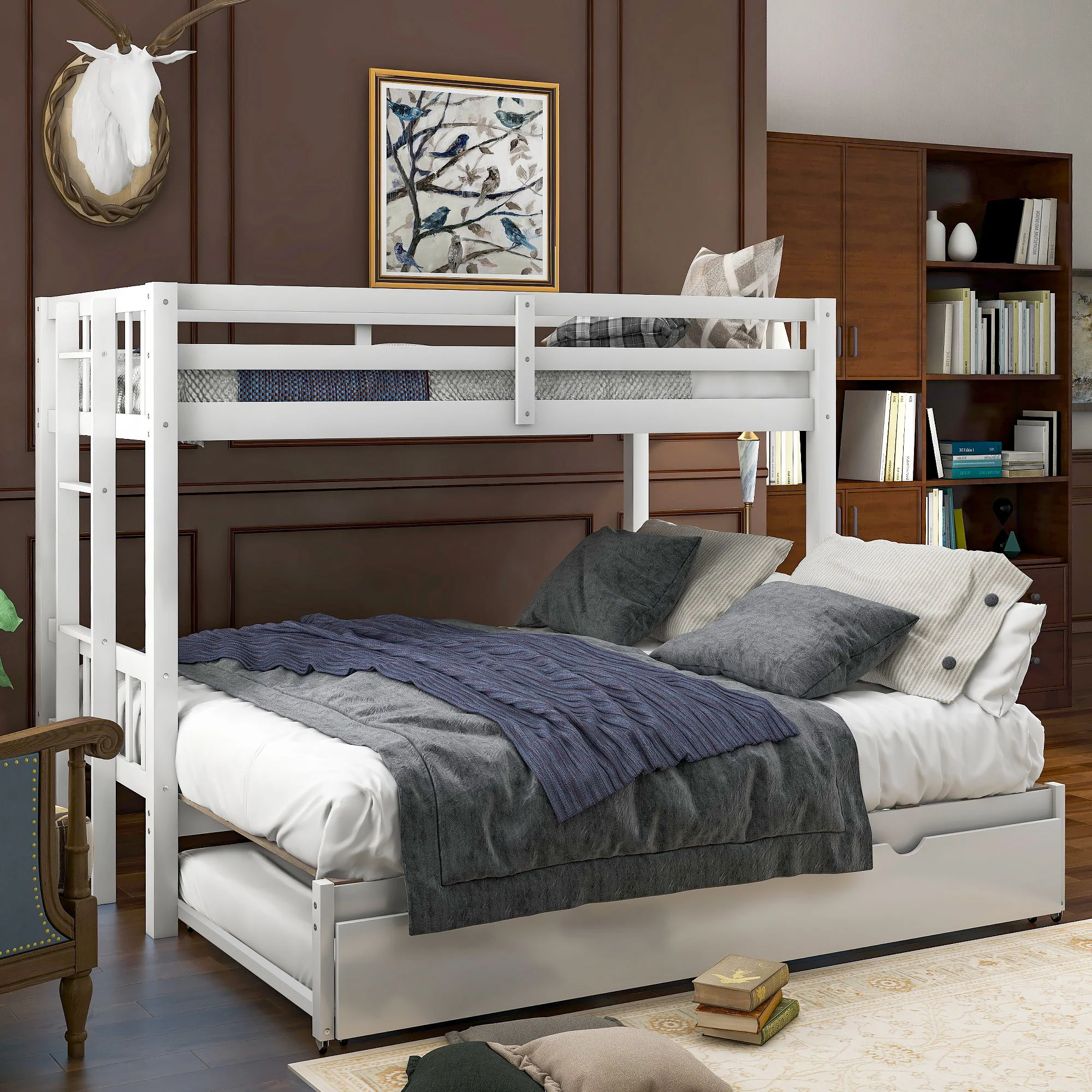 Smooth Mobility Bunk Bed With Trundle - Image 16