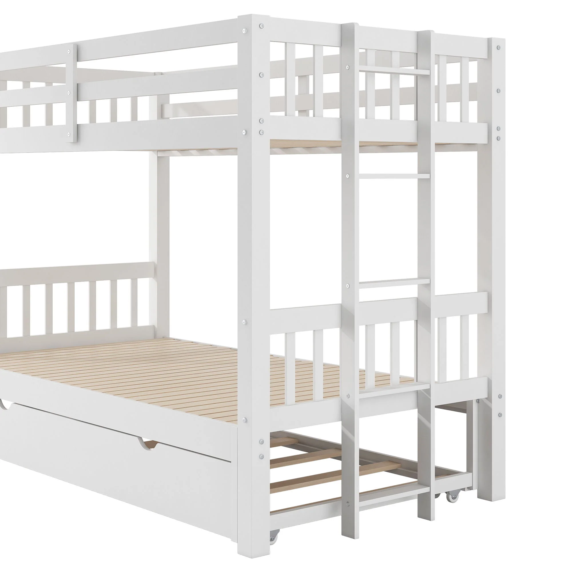Smooth Mobility Bunk Bed With Trundle - Image 18