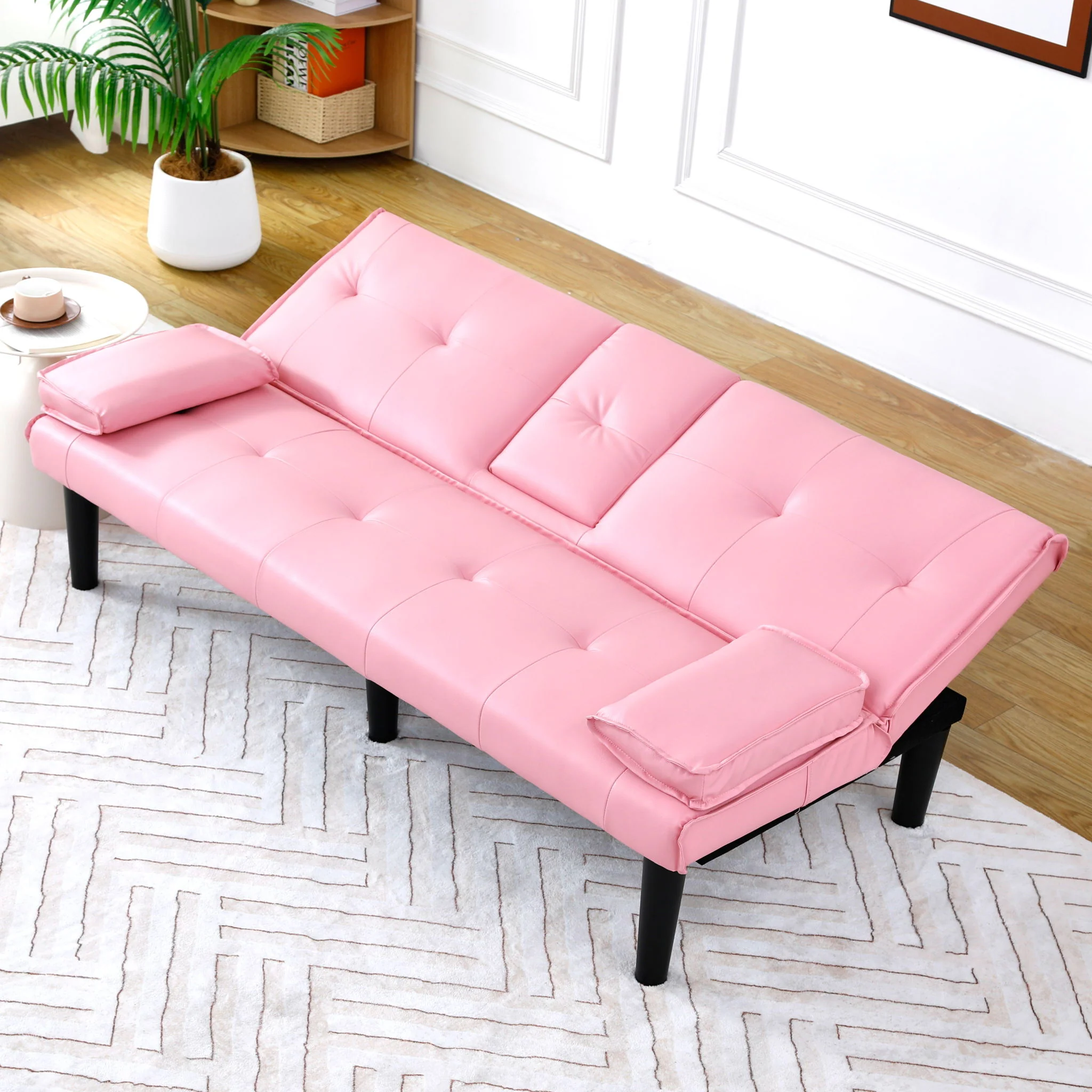 Sofa Bed With Foldable Design And Cup Holder - Image 16