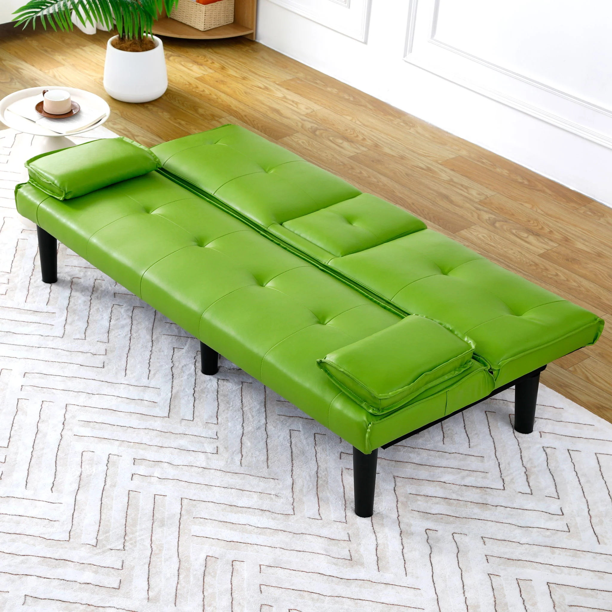 Sofa Bed With Foldable Design And Cup Holder - Image 38